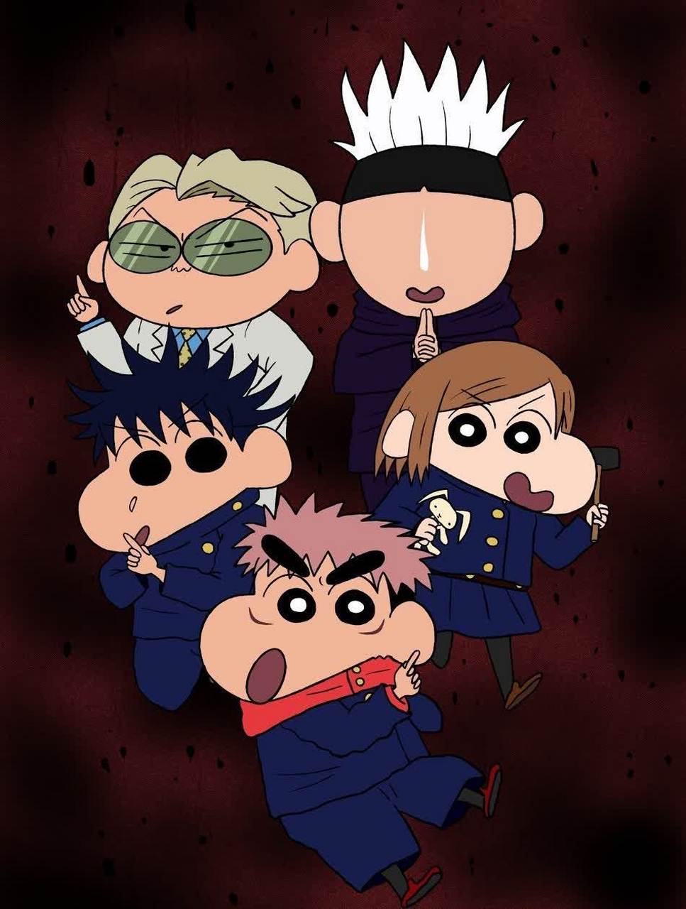 电锯侠#万物皆可变蜡笔小新[捂脸]