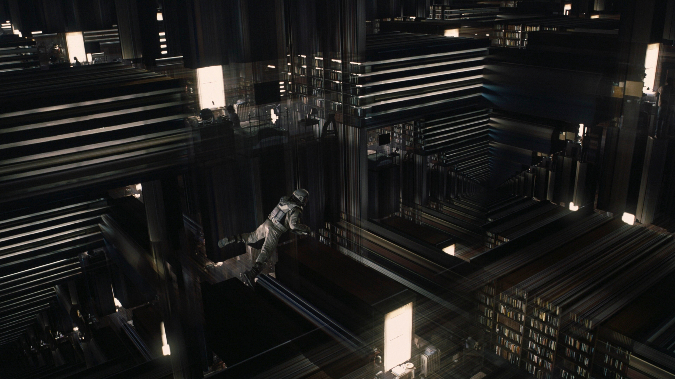 星际穿越# 五维空间的特效做的是真的好啊,科幻片的质感一下子就出来