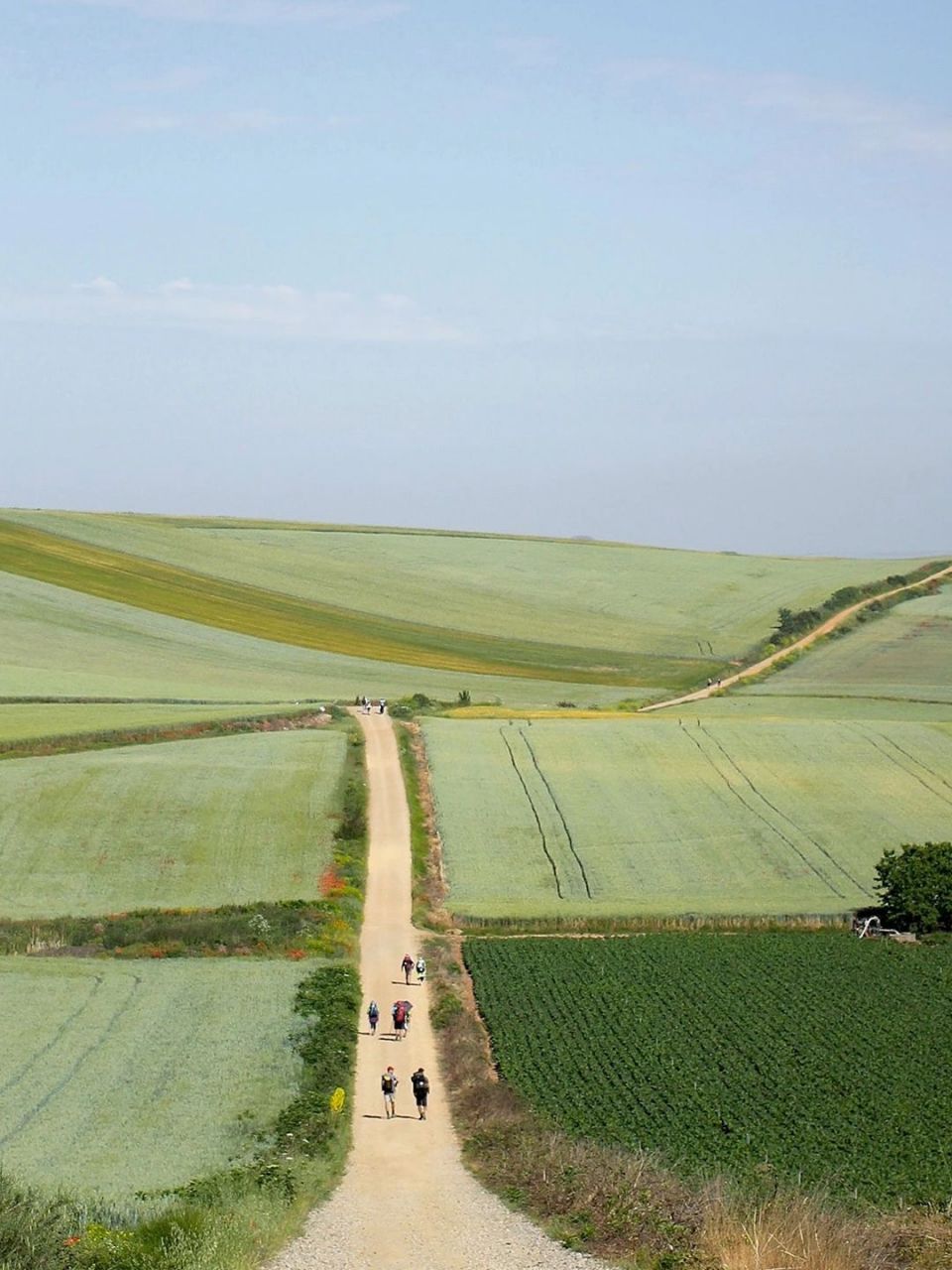 西班牙朝圣之路又称"圣雅各之路",也是欧洲第166文化旅行路线.