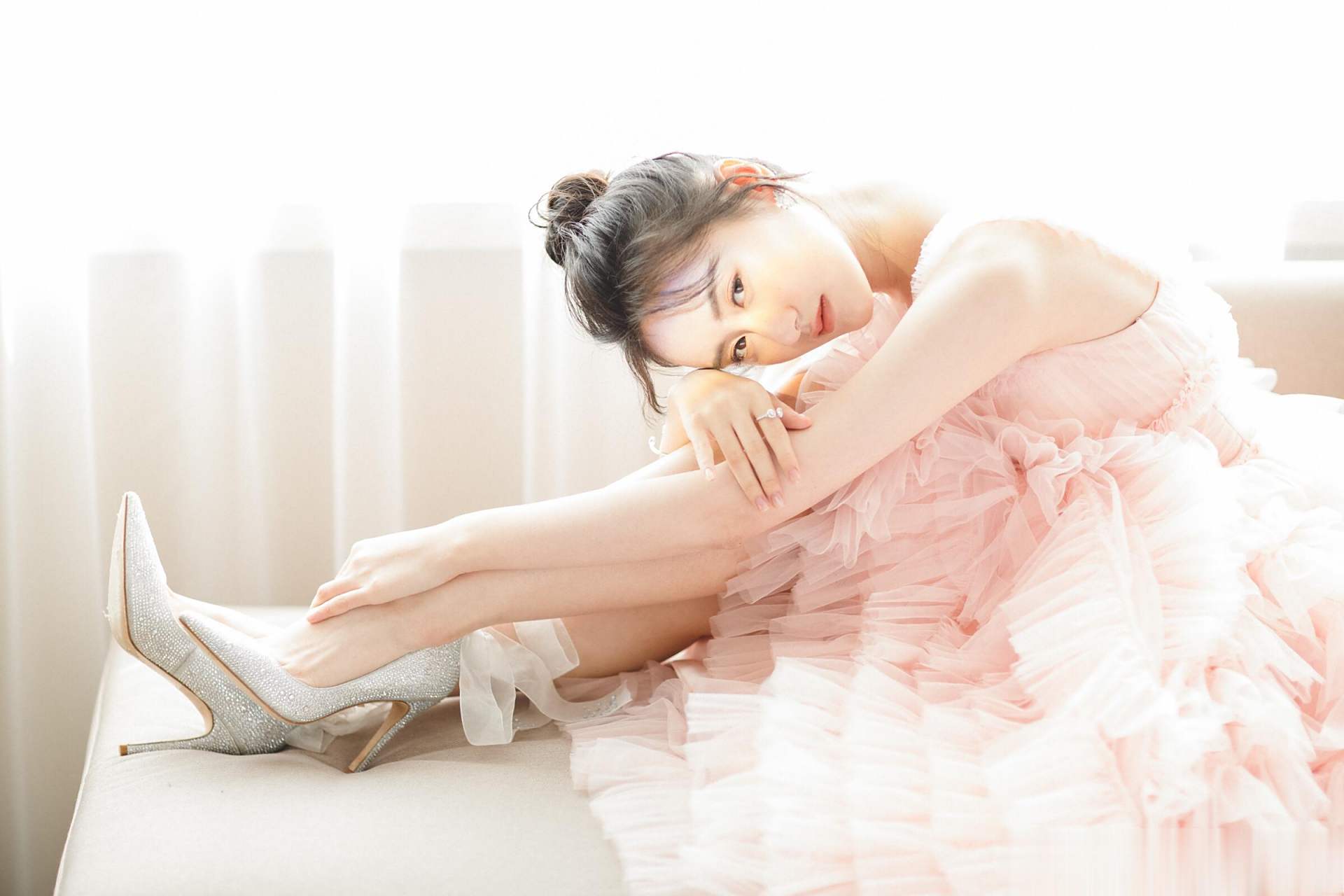 袁冰妍各种各样的高跟鞋 你喜欢哪一种