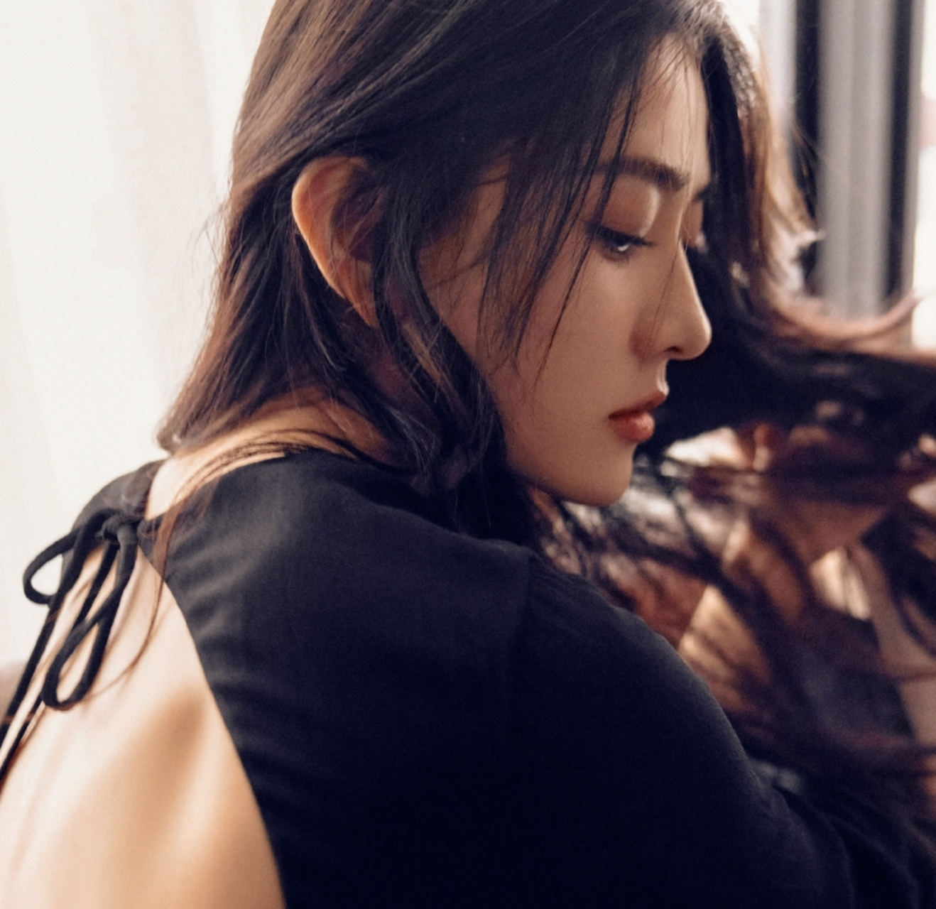 甜美可爱的小公主#梁洁# 五官俊秀,身材窈窕,千娇百媚,温柔可人.