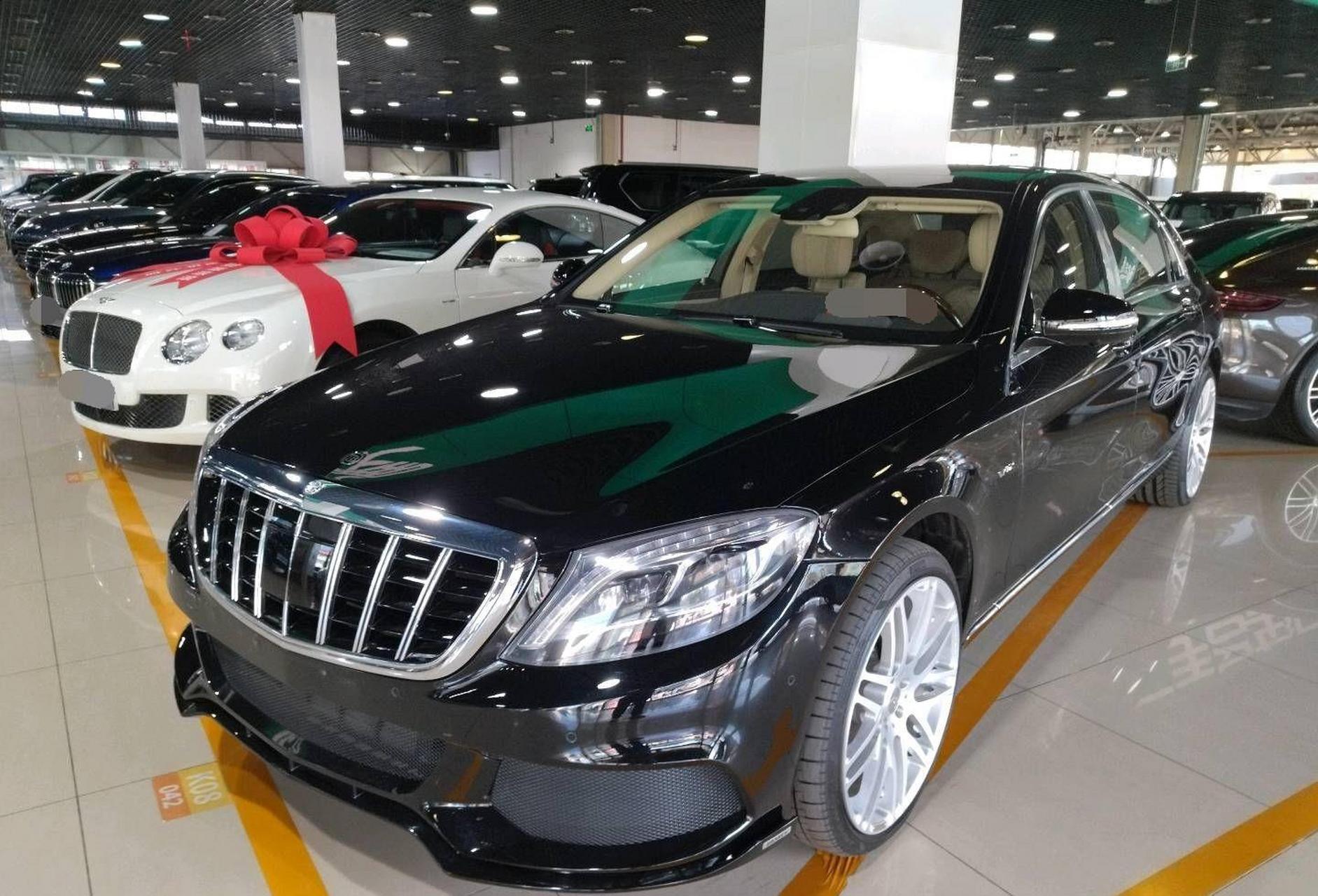 新车等一年才能买到,绝对稀有的巴博斯迈巴赫s60l 前段时间在上海