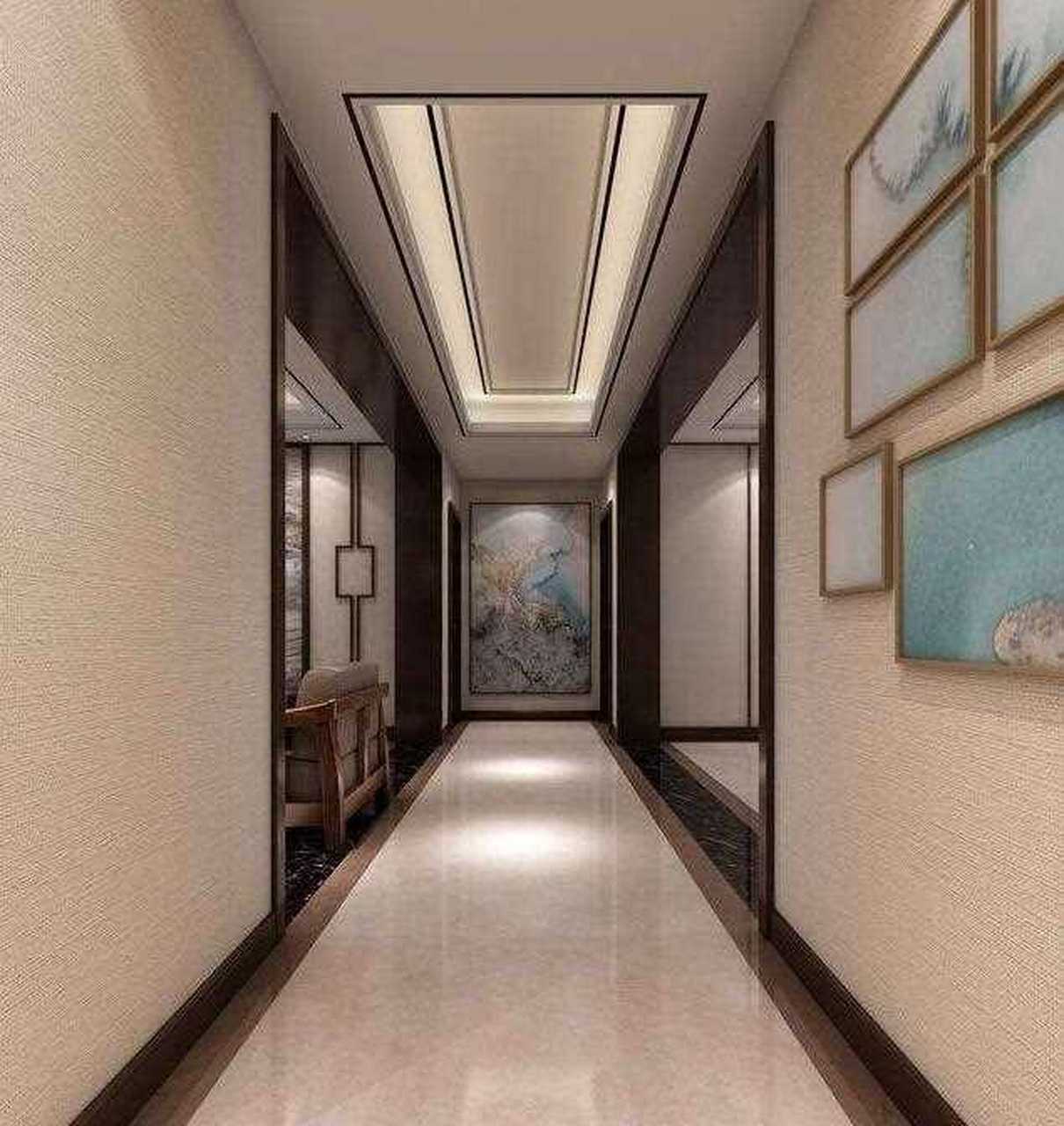 过道铺贴地砖可以考虑加做边线,因为过道通常在1米左右,不管是60还是