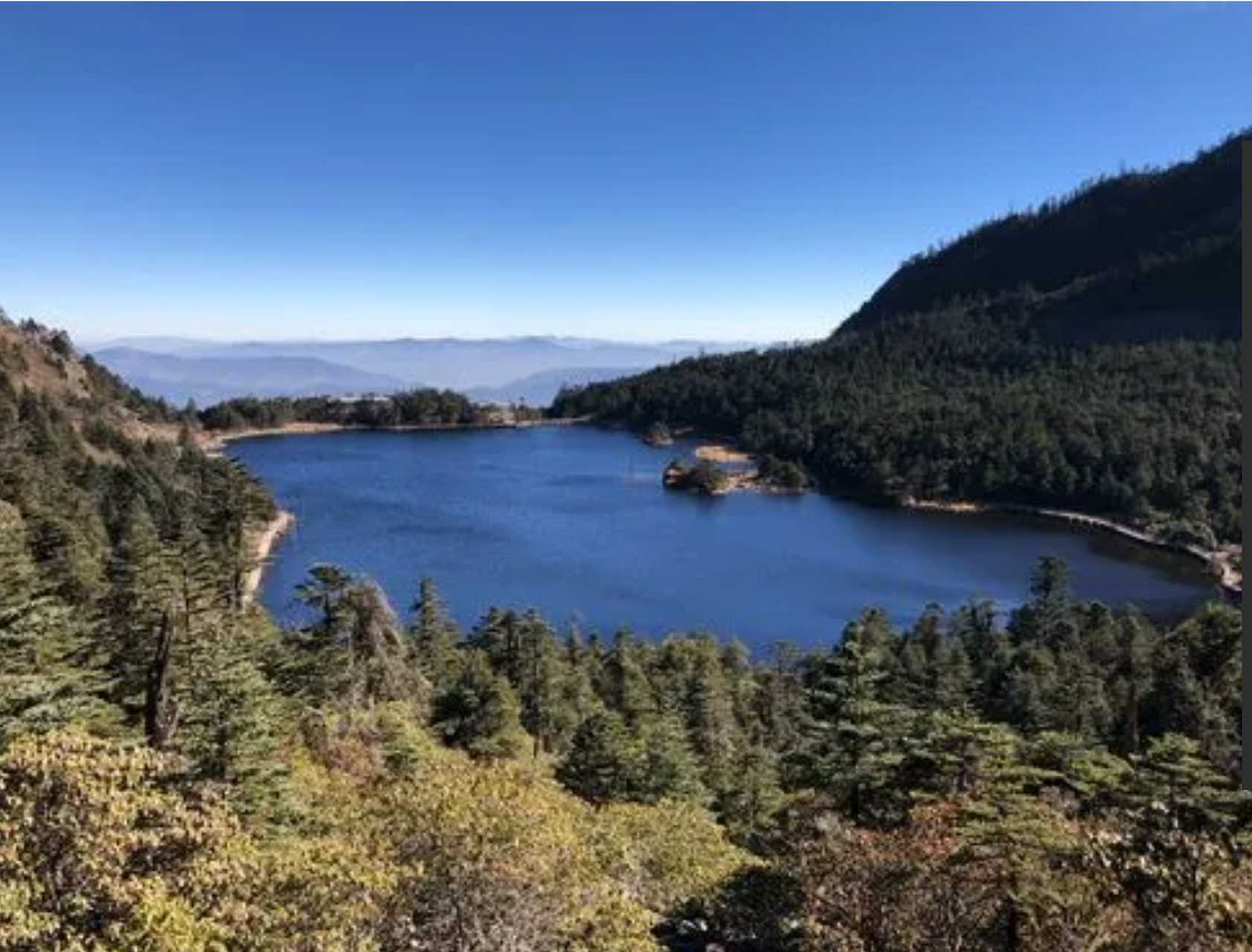 西昌螺髻山风景区图片