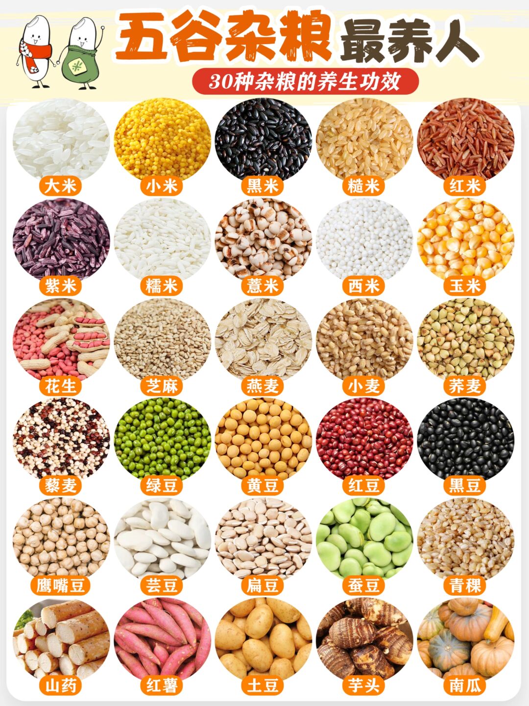 薯类食物大全图片