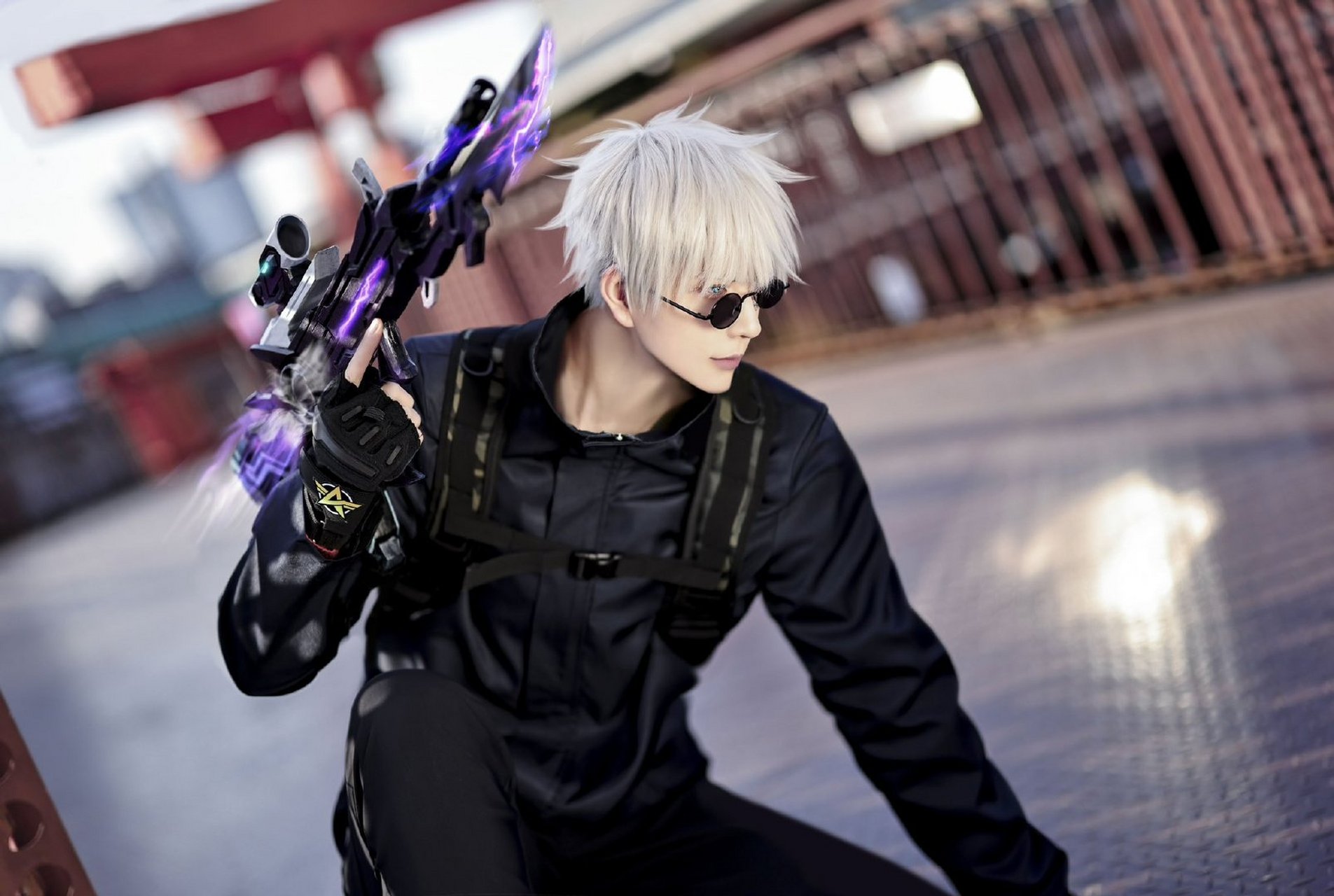 百家号星火计划# 熊祁 cosplay 五条悟,这也太帅了吧