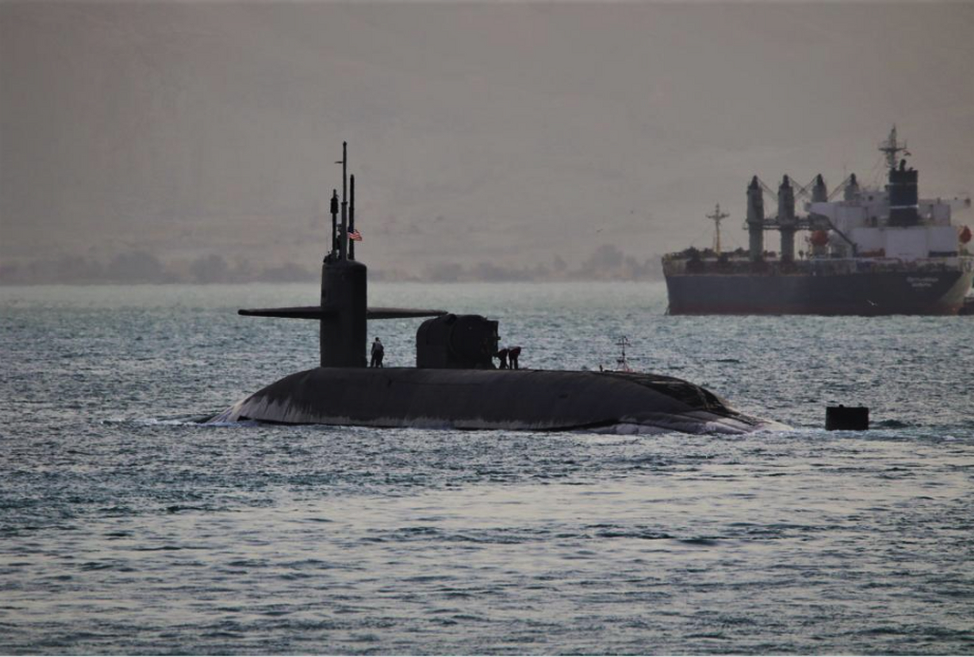外媒快报:美国海军宣布将佛罗里达号导弹潜艇部署到中东地区
