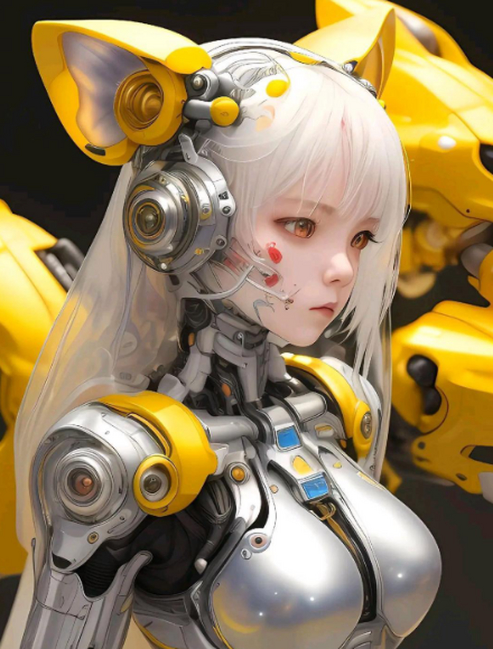 女机甲#ai绘画