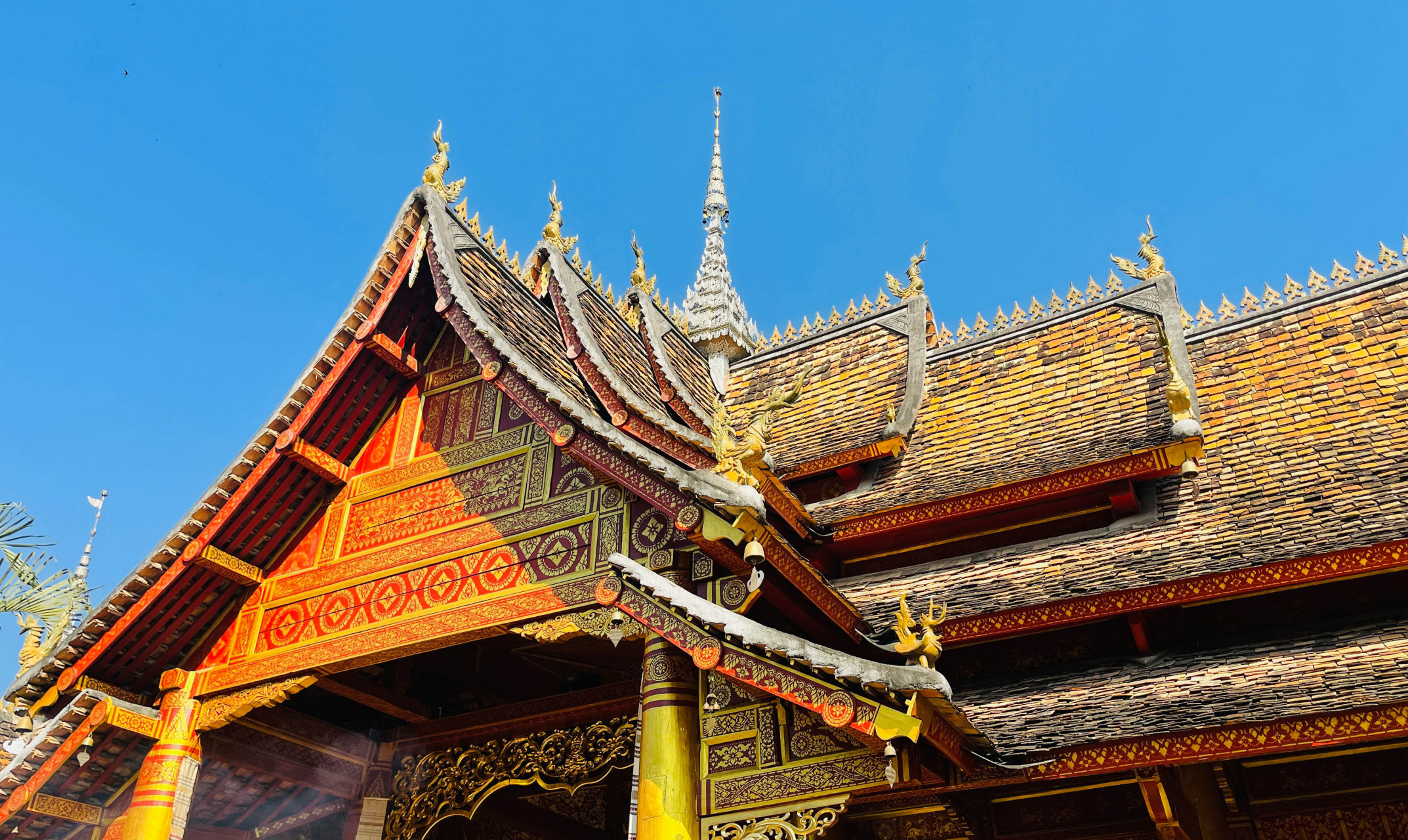 在傣族园里,你时常会以为是穿越到了缅甸或者泰国,那是因为西双版纳