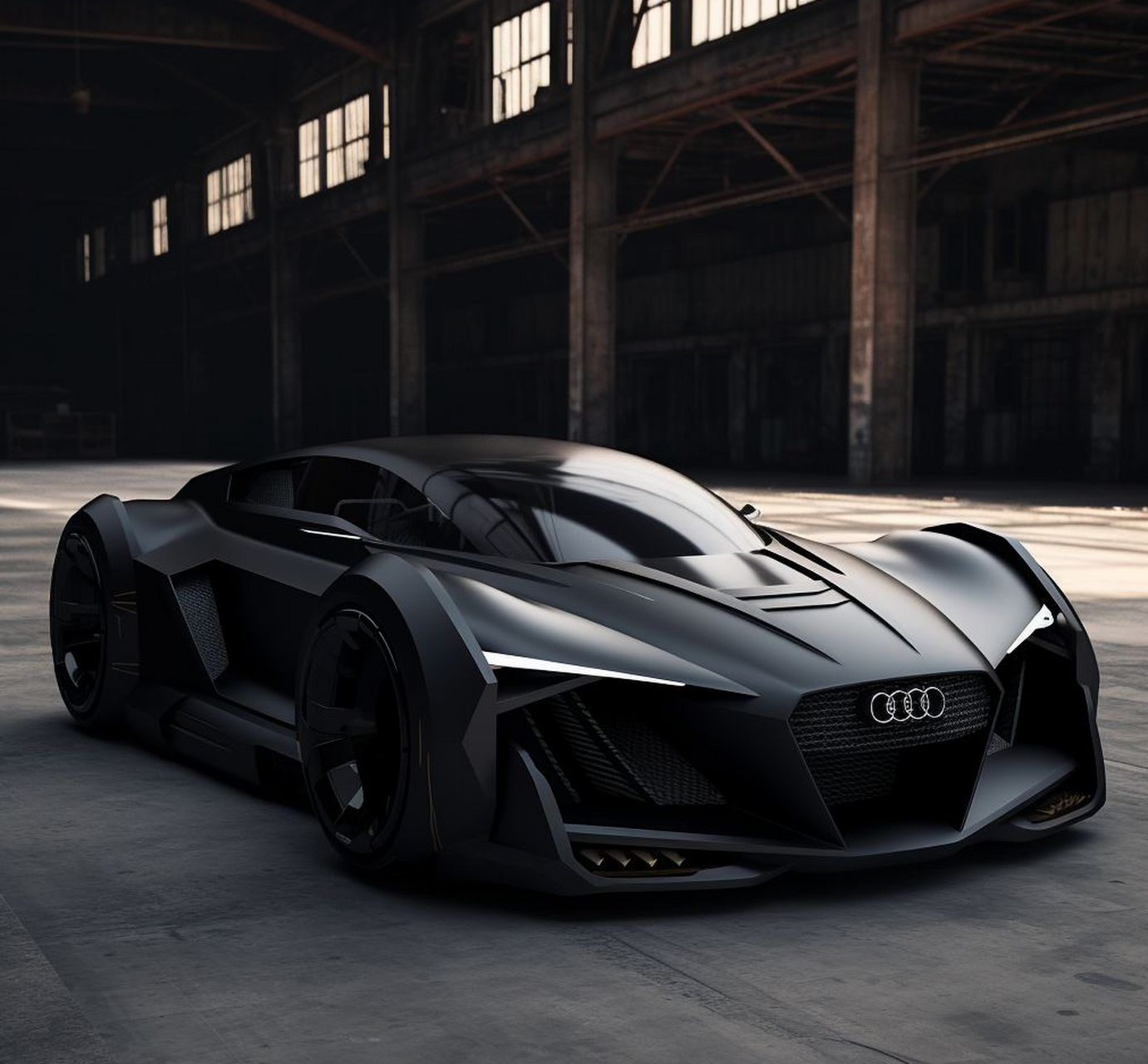 超跑# 奔驰,宝马,奥迪  德国三巨头蝙蝠车  哪一个最酷?