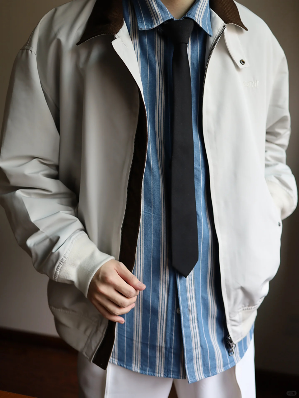 少年感条纹衬衫|cityboy开春衬衫穿搭教程 衬衫真的是少年感的穿搭