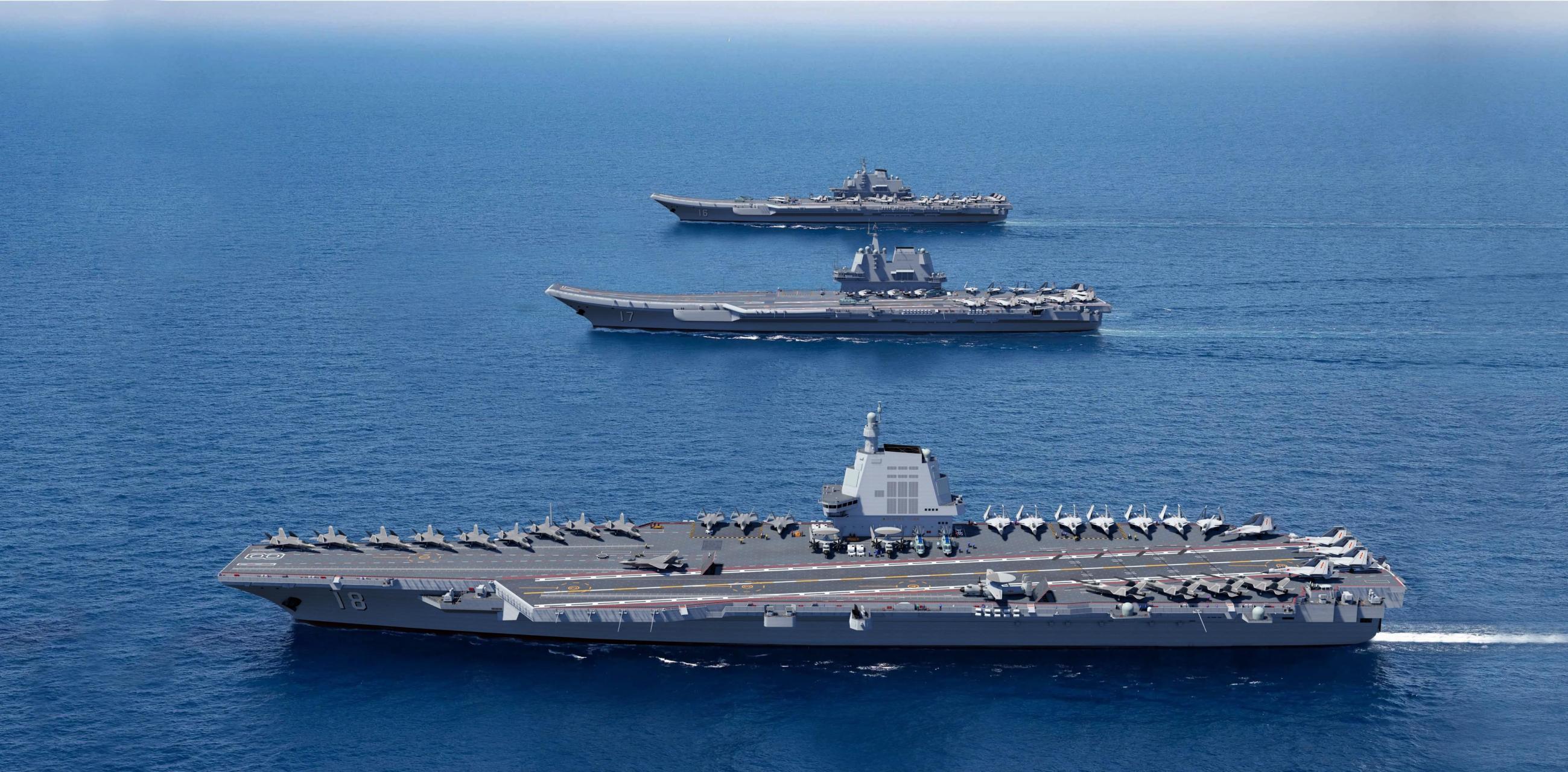 不知不觉间,003航母"福建舰"下水至今已有近10个月的时间了,而作为