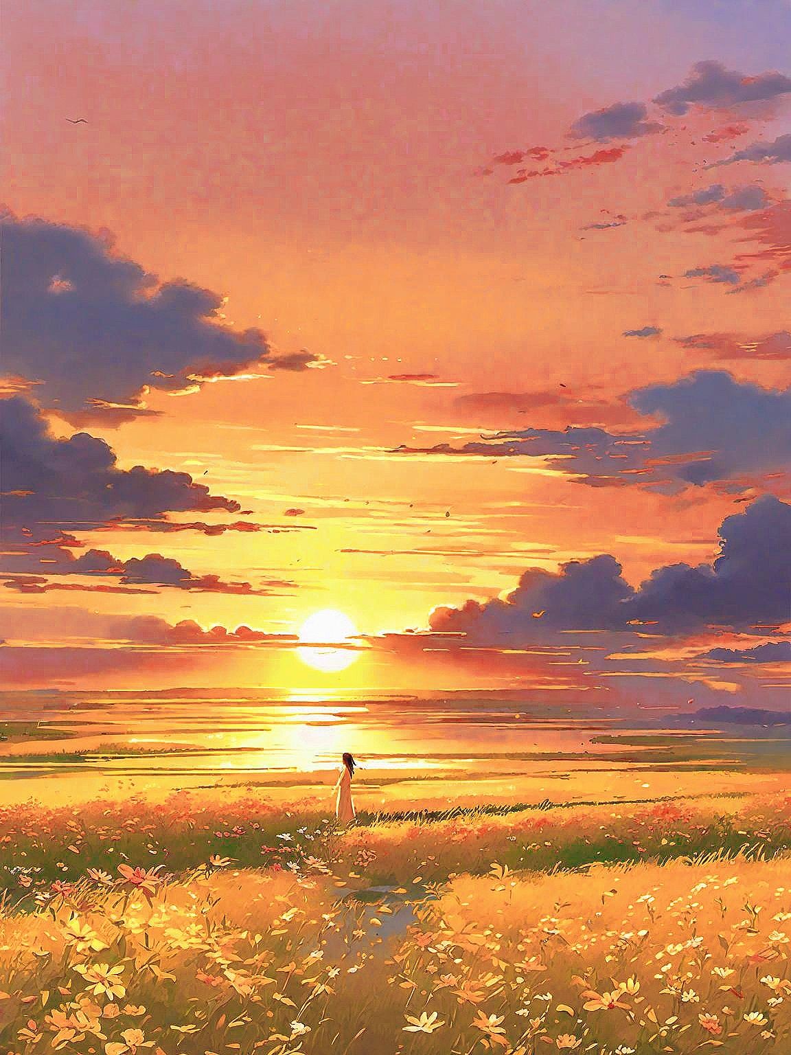 绝美壁纸·夕阳无限好,只是近黄昏