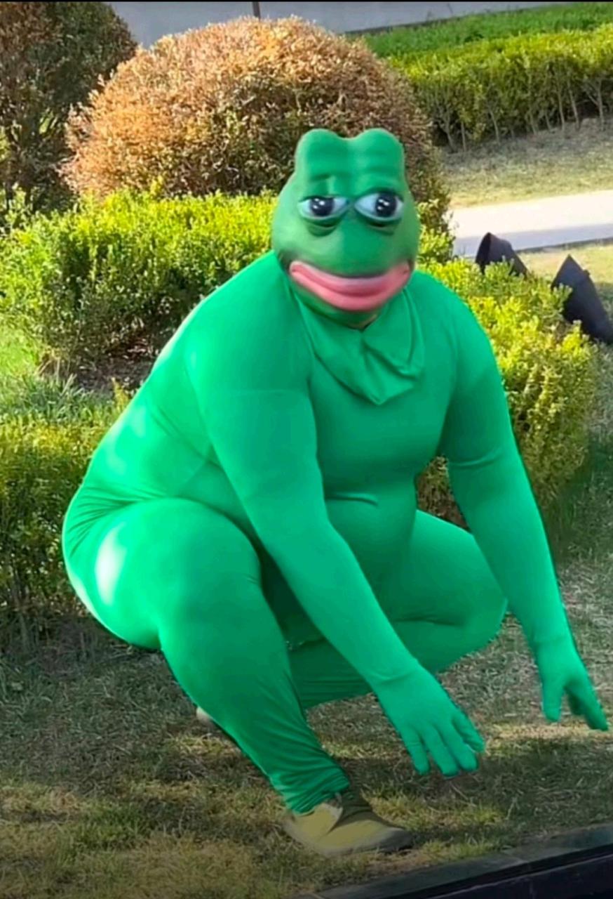 这么大,这么丑,一只青蛙?[笑哭]