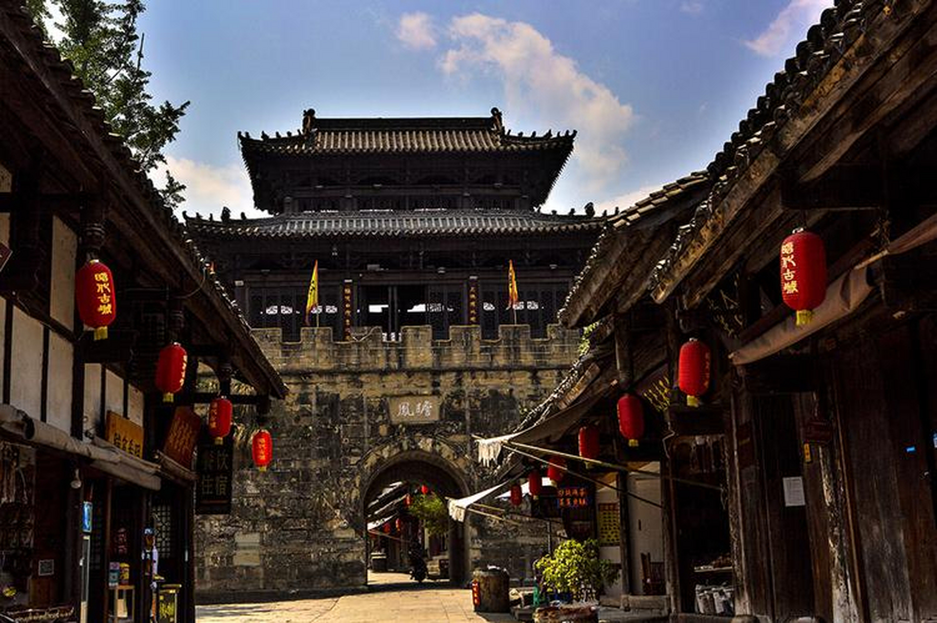 探秘广元昭化古城,探访"天下第一山水太极"  广元昭化古城,位于白龙江
