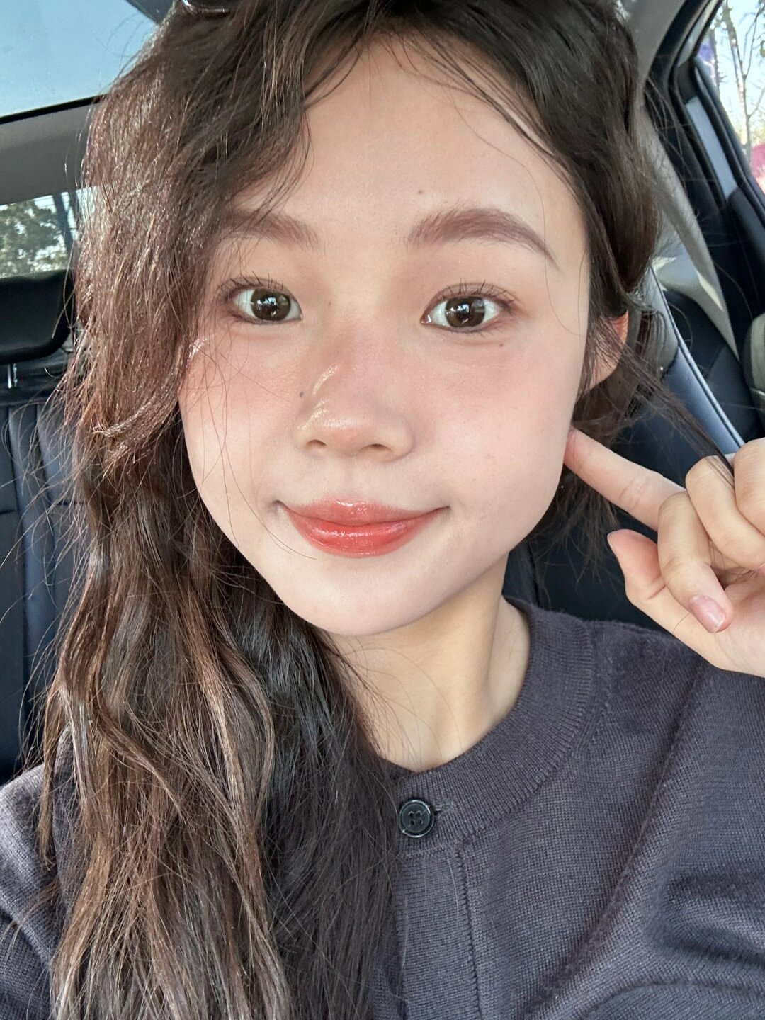 我的自拍照,冬天就得是这种水润润的质感啊!