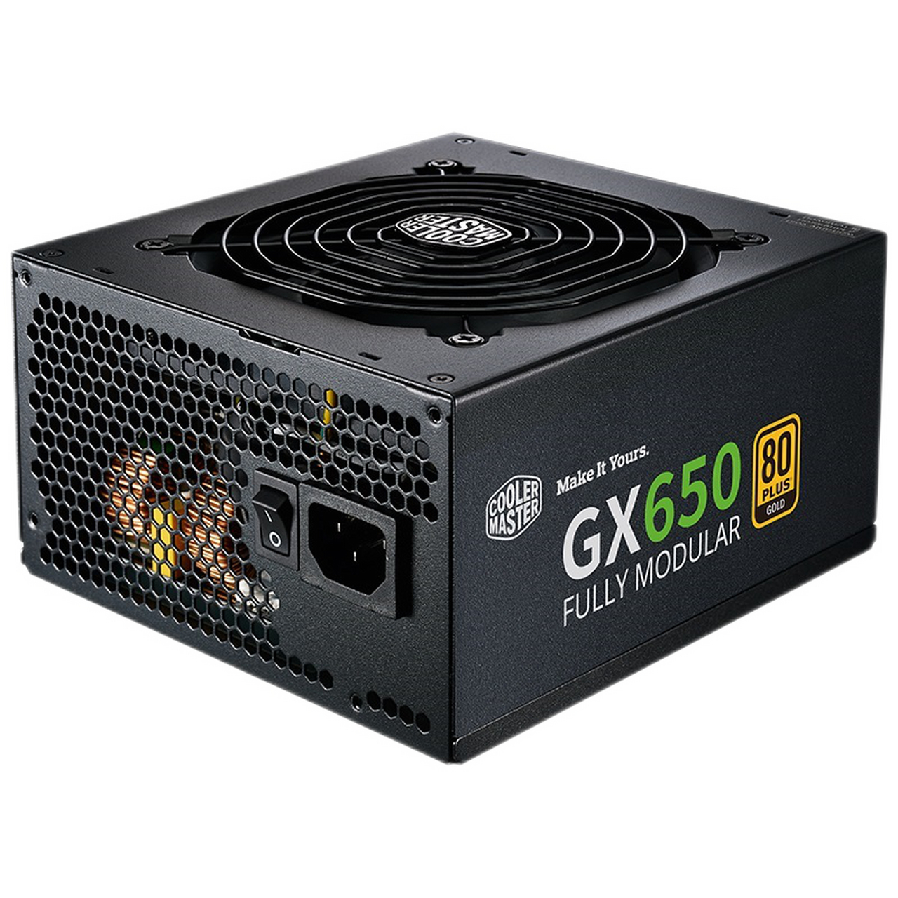 酷冷至尊(coolermaster)额定650w gx650金牌全模组电源 日系电容/单路