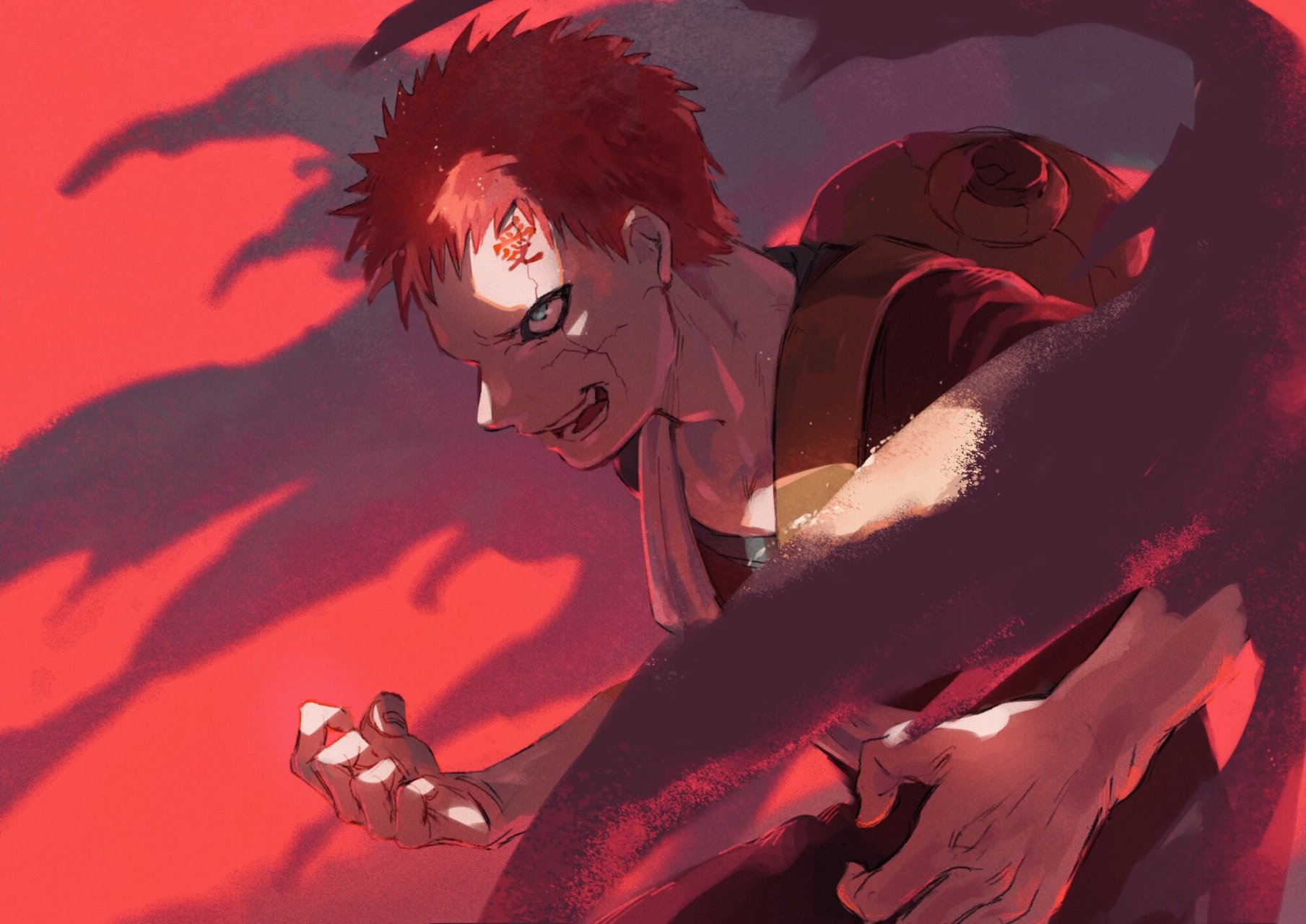 火影忍者# 沙暴我爱罗