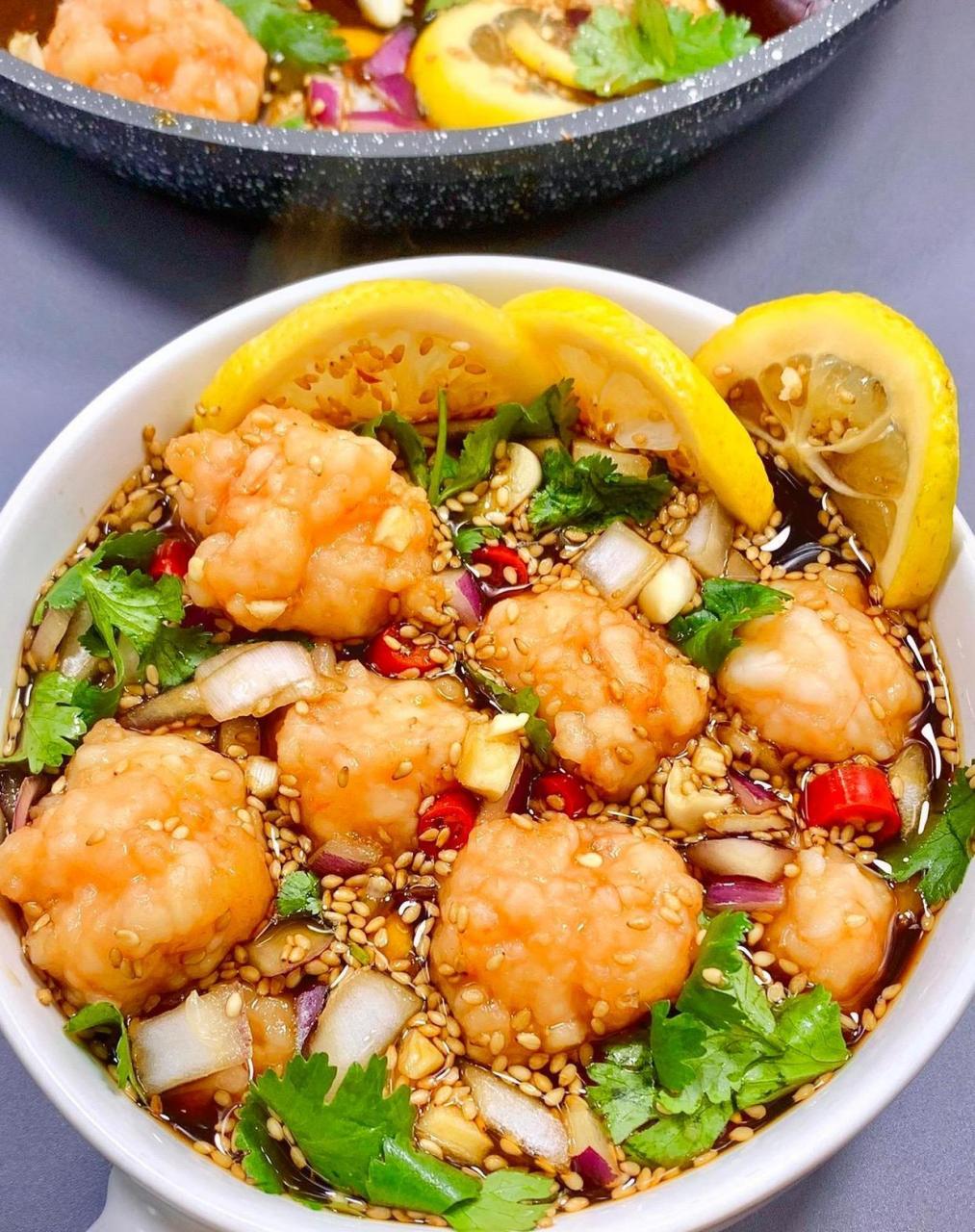 馋哭闺蜜的泰式虾滑|||酸辣虾滑[色色r][色色r]吃一次就爱上[哇r][哇r