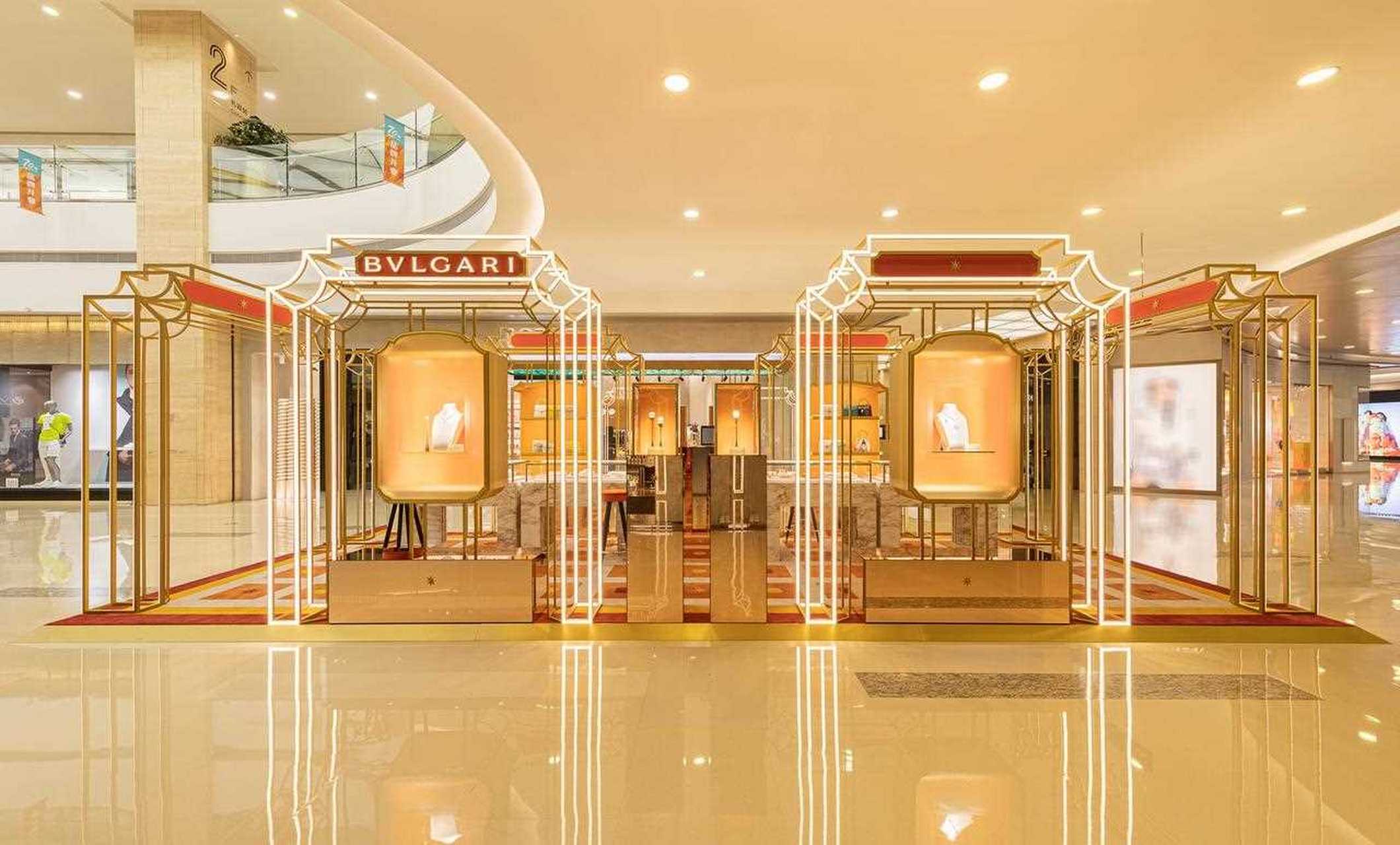 意大利珠宝与腕表品牌bvlgari宝格丽于杭州万象城揭幕全新限时精品店