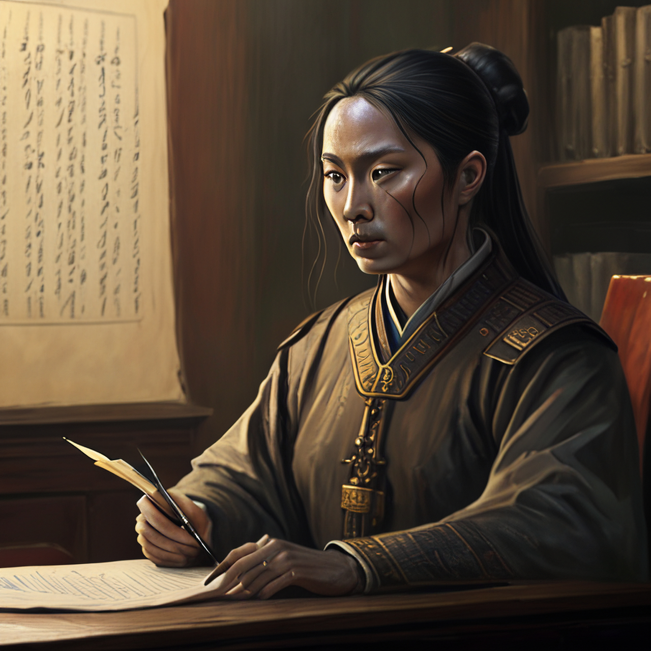 承明莫作官曹看,汗简须凭直笔删.明快,意境,清新#百度文心一言来了