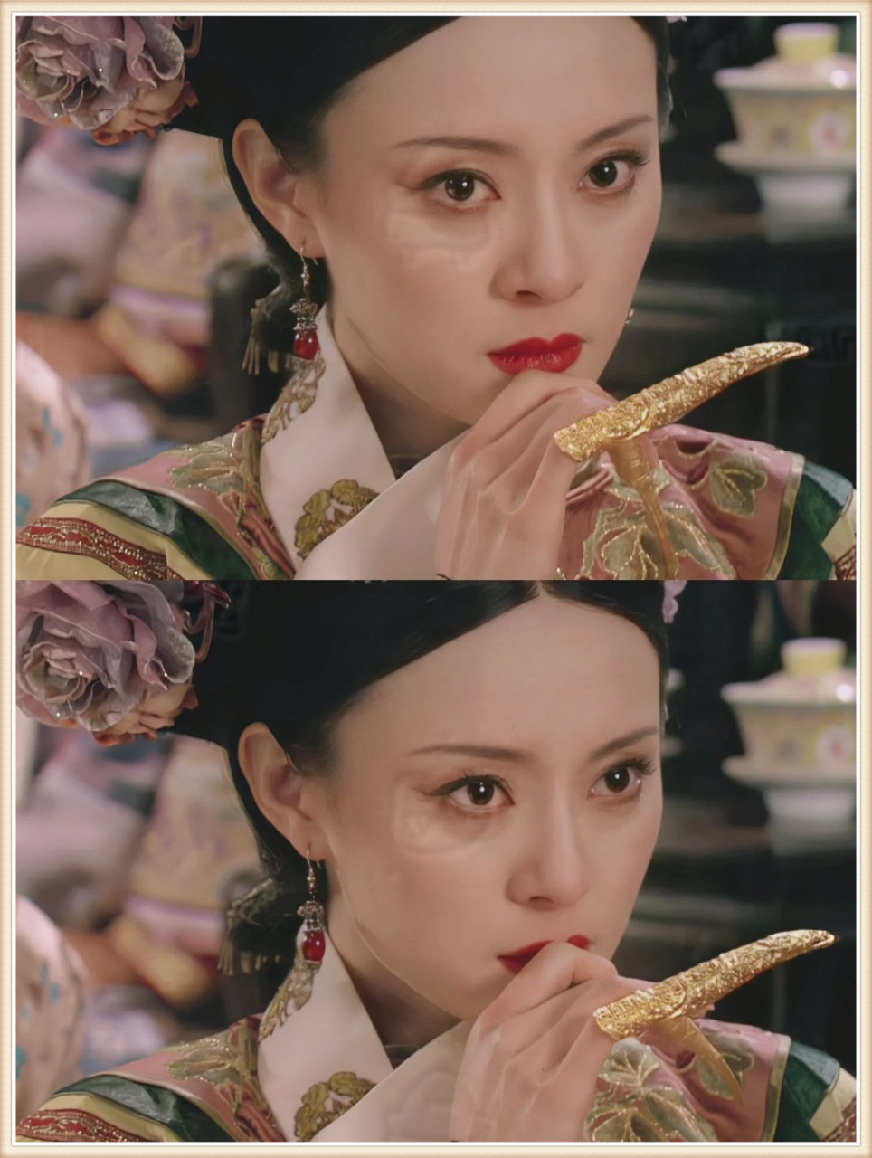 甄嬛传滴血认亲这段,孙俪演技令人震撼7515  《甄嬛传》中的滴血