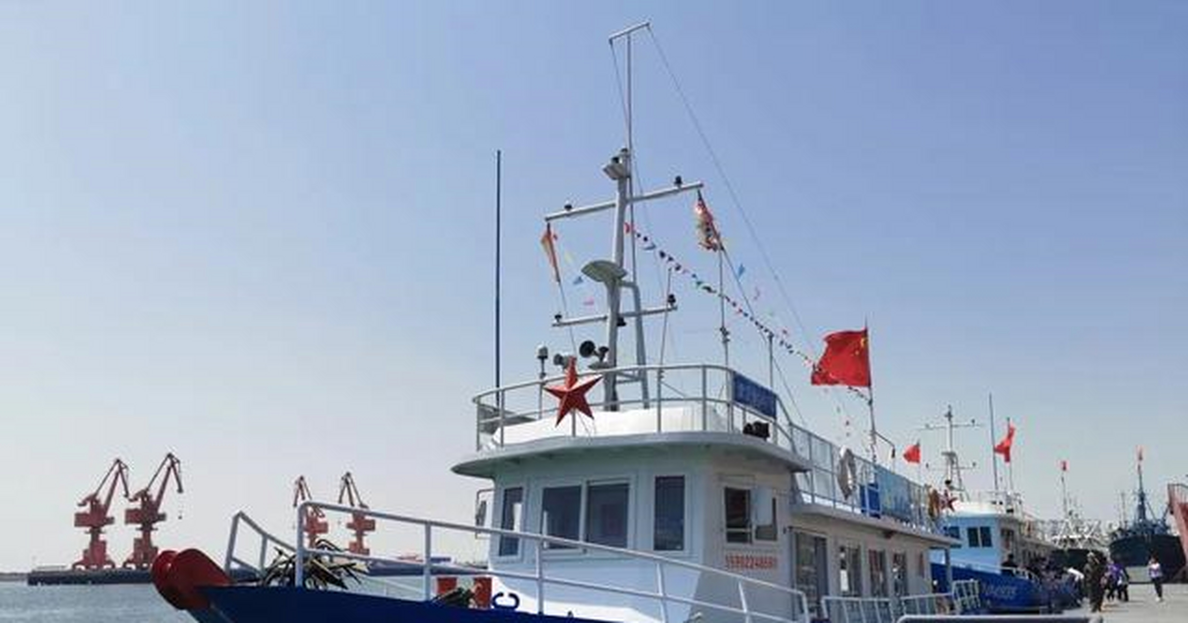 中心渔港码头位置:天津市滨海新区鲤鱼门路