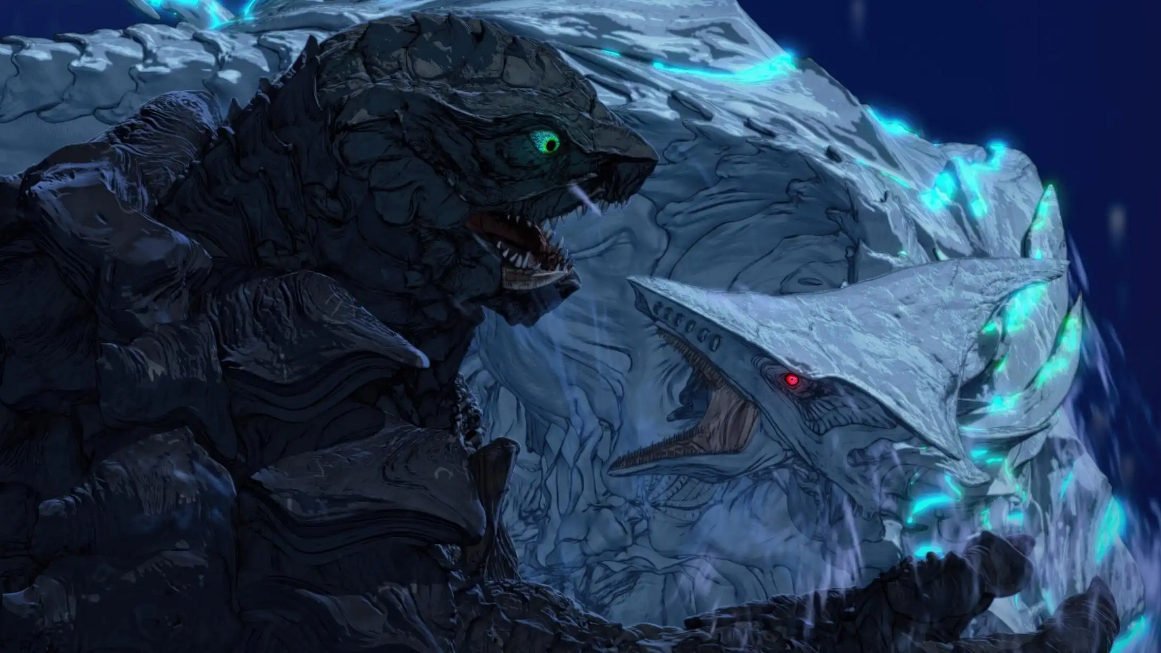 动漫# #二次元# #秋日生活创作季# 怪物加美拉新作动画《gamera