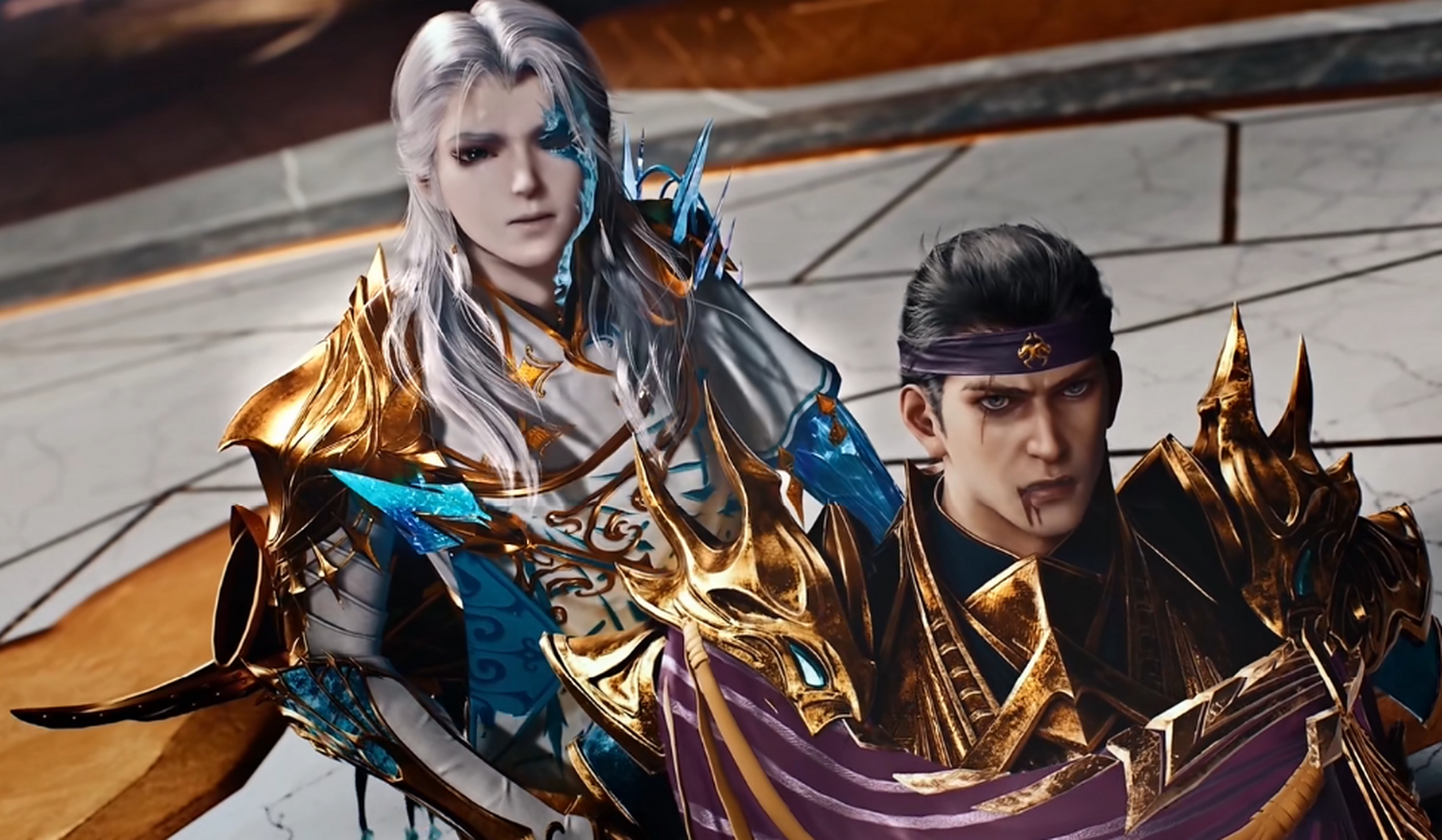 拉开《斗罗大陆》的大结局,唐三成了海神,六怪也成为封号斗罗