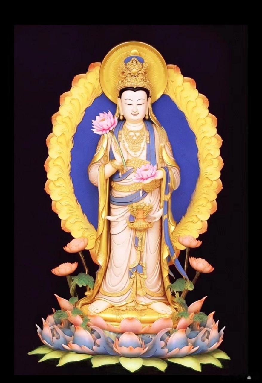 大至势菩萨得无上力量,护佑富贵吉祥,事业有成,婚姻幸福美满!