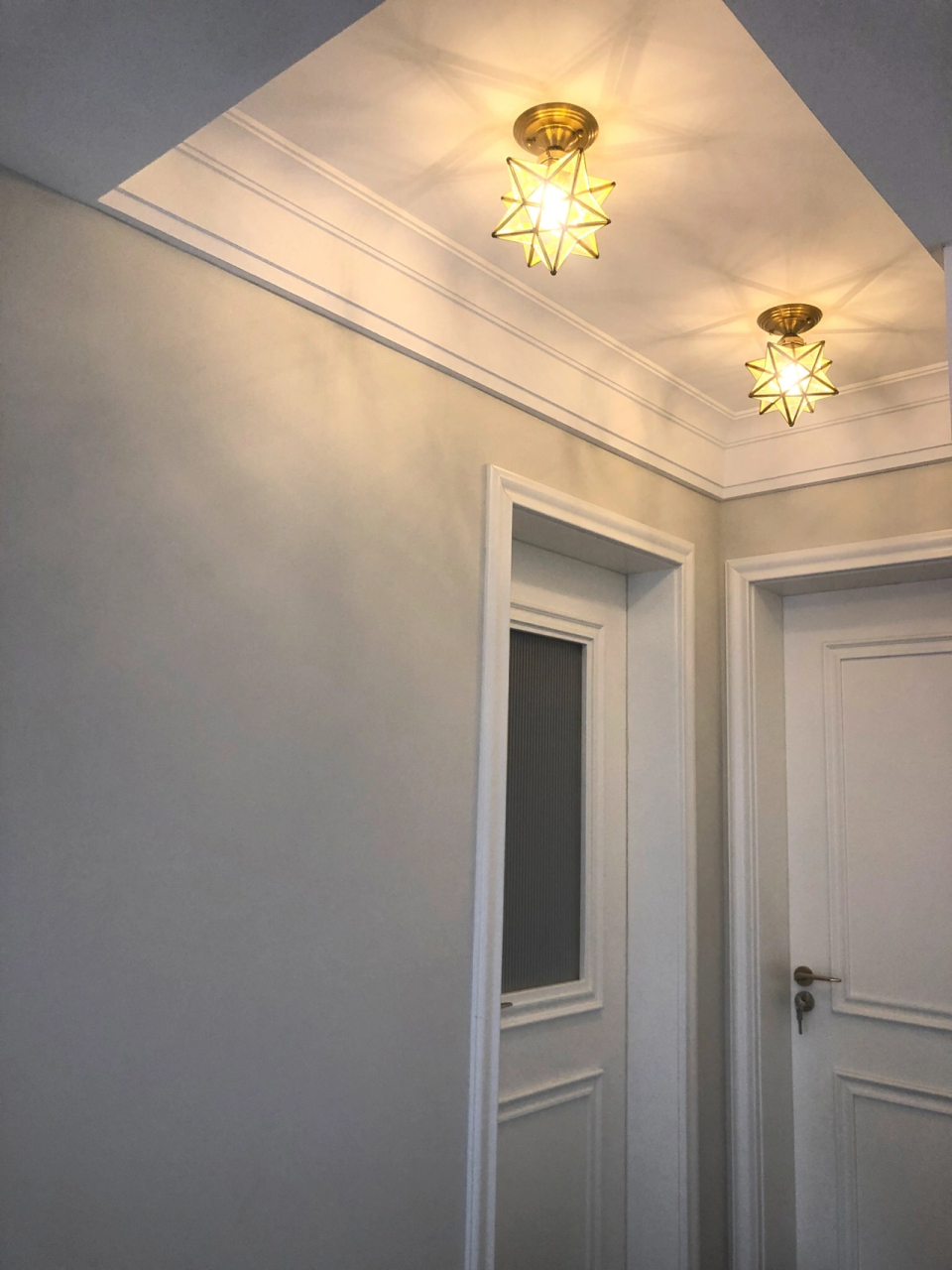 过道一定要做双眼皮吊顶,太有氛围感了 [樱花]  1.