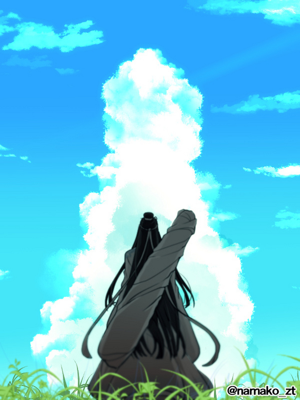 曾经是两个孤独的背影(twi:namako_zt 676767) #经典动漫