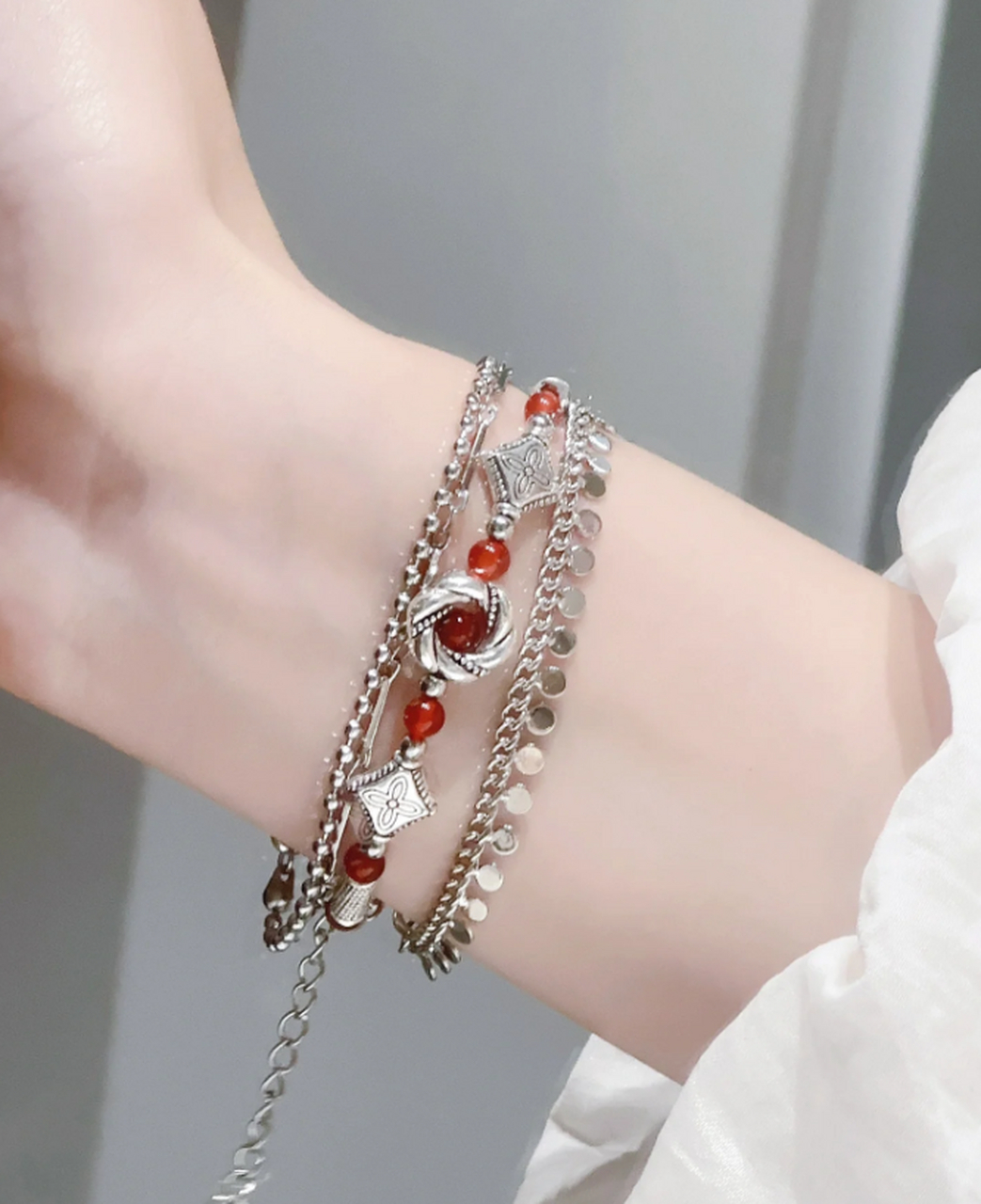 这款苗疆少女手链真的太美了!