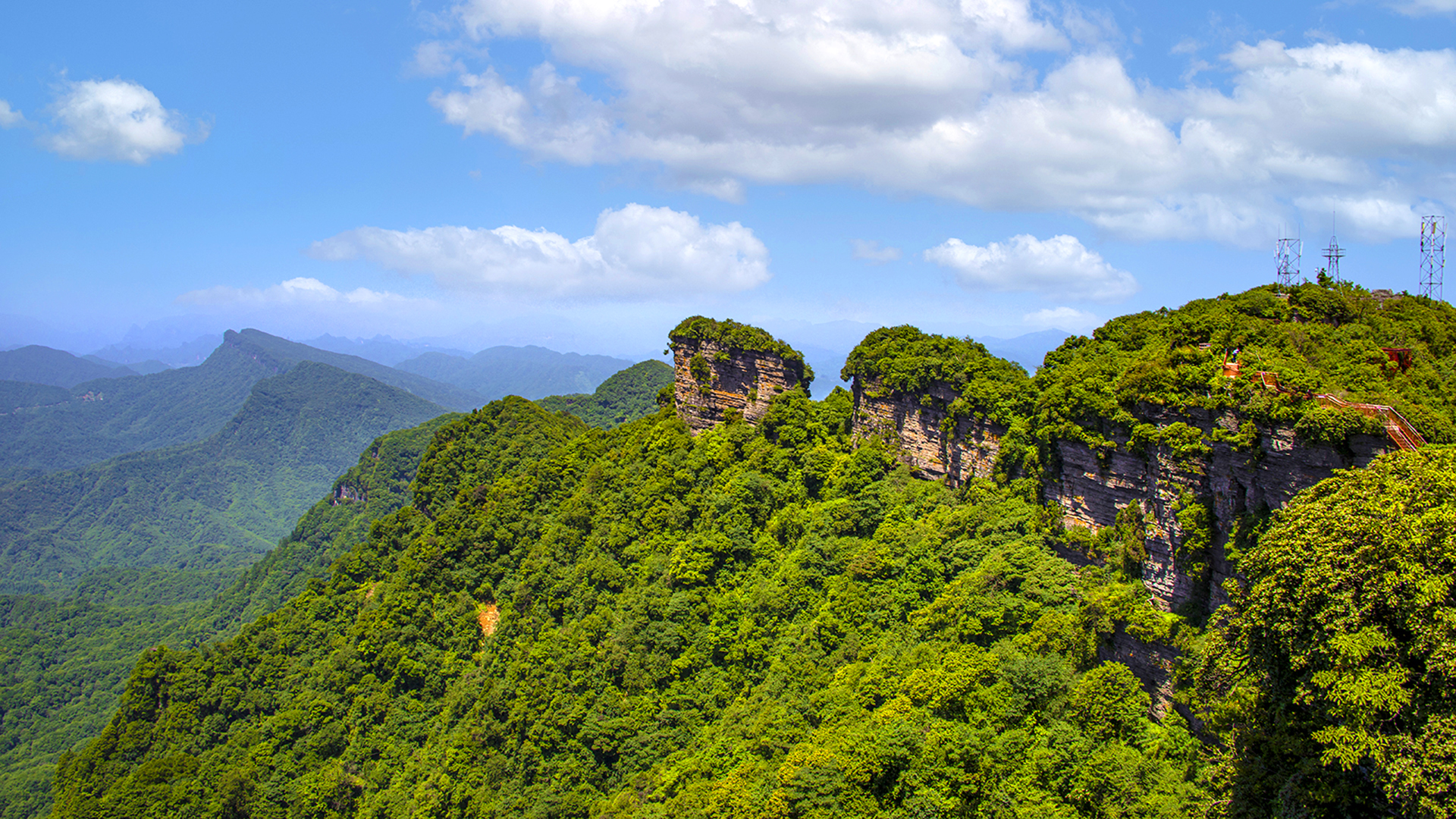 四川南江光雾山,壮美的山水画卷,惬意的避暑胜地