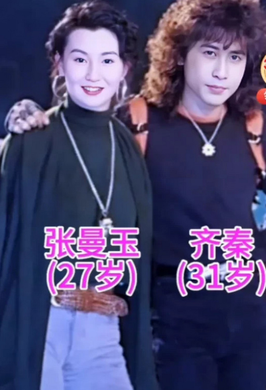 2004年二人合作电影《江湖》时的照片,华仔最帅的一次发型就是这个