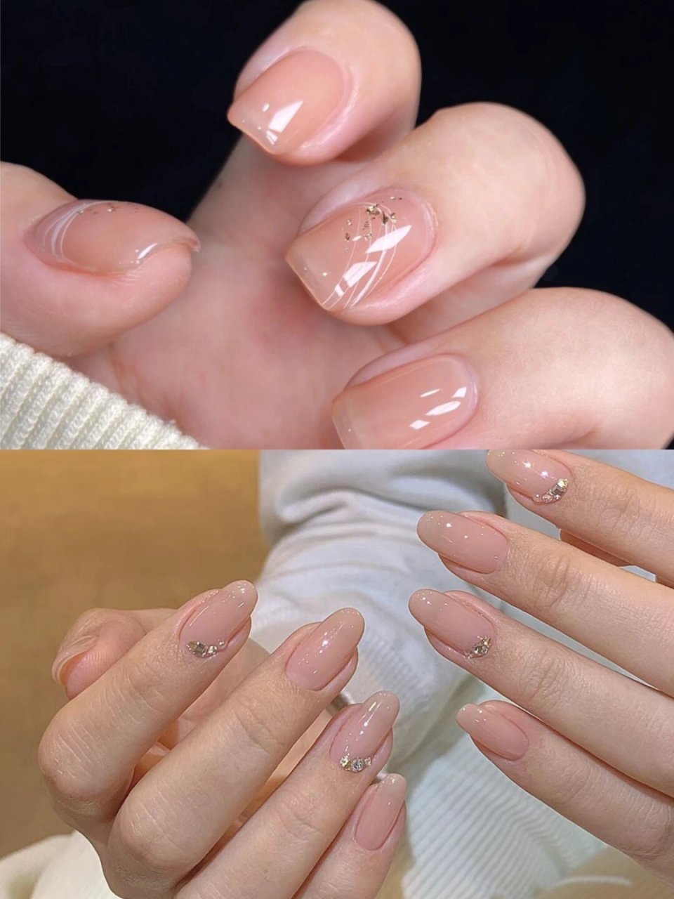 上班族通勤美甲 适合日常美甲  秋天来临,这款上班族通勤美甲正适合