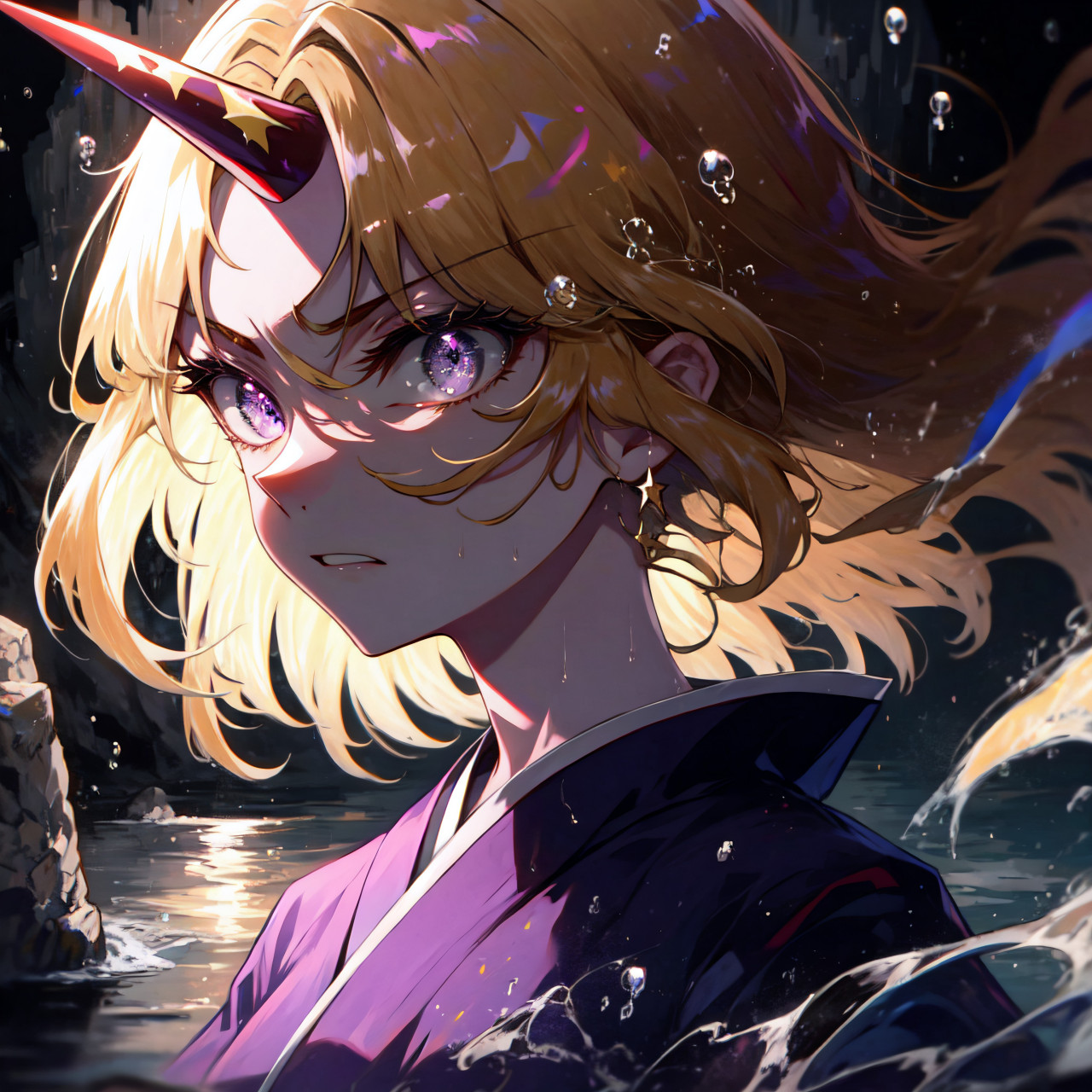 二次元动漫个性少女头像#乐享周末分享吧