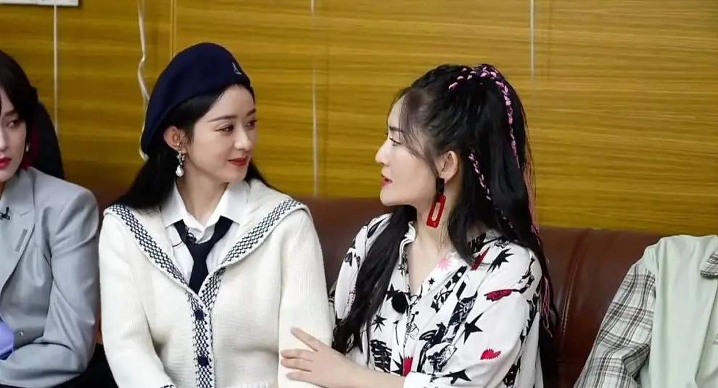 赵丽颖和谢娜的关系一直很好!