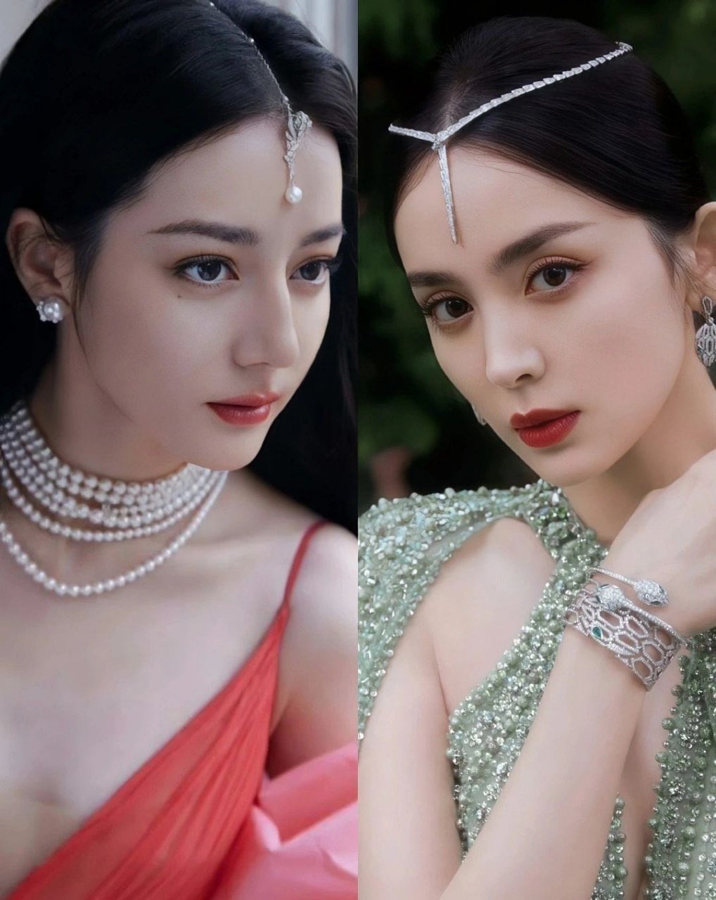 娜扎是单眼皮?怎么和热巴的双眼皮不一样!