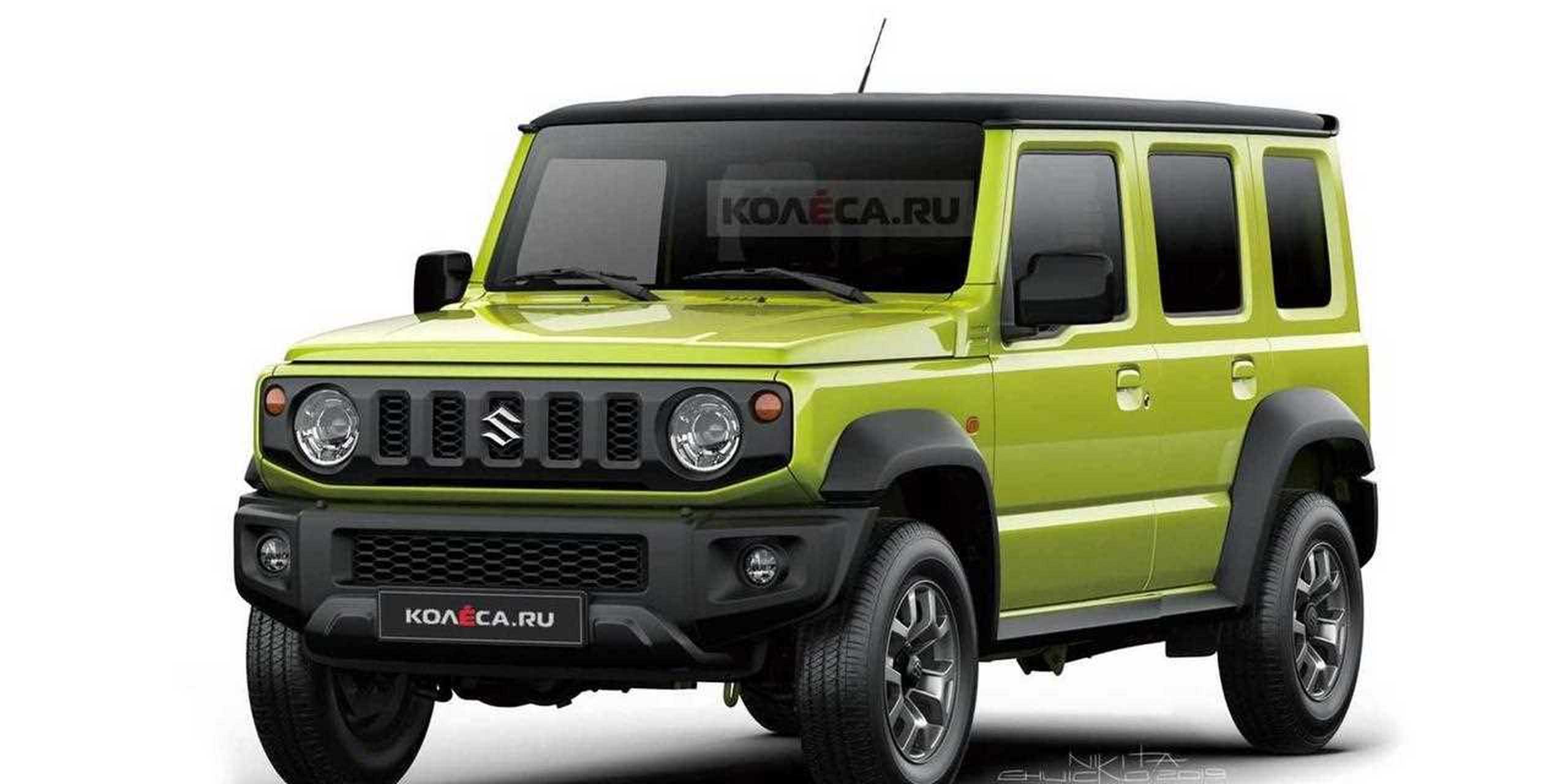 铃木吉姆尼四门版效果图