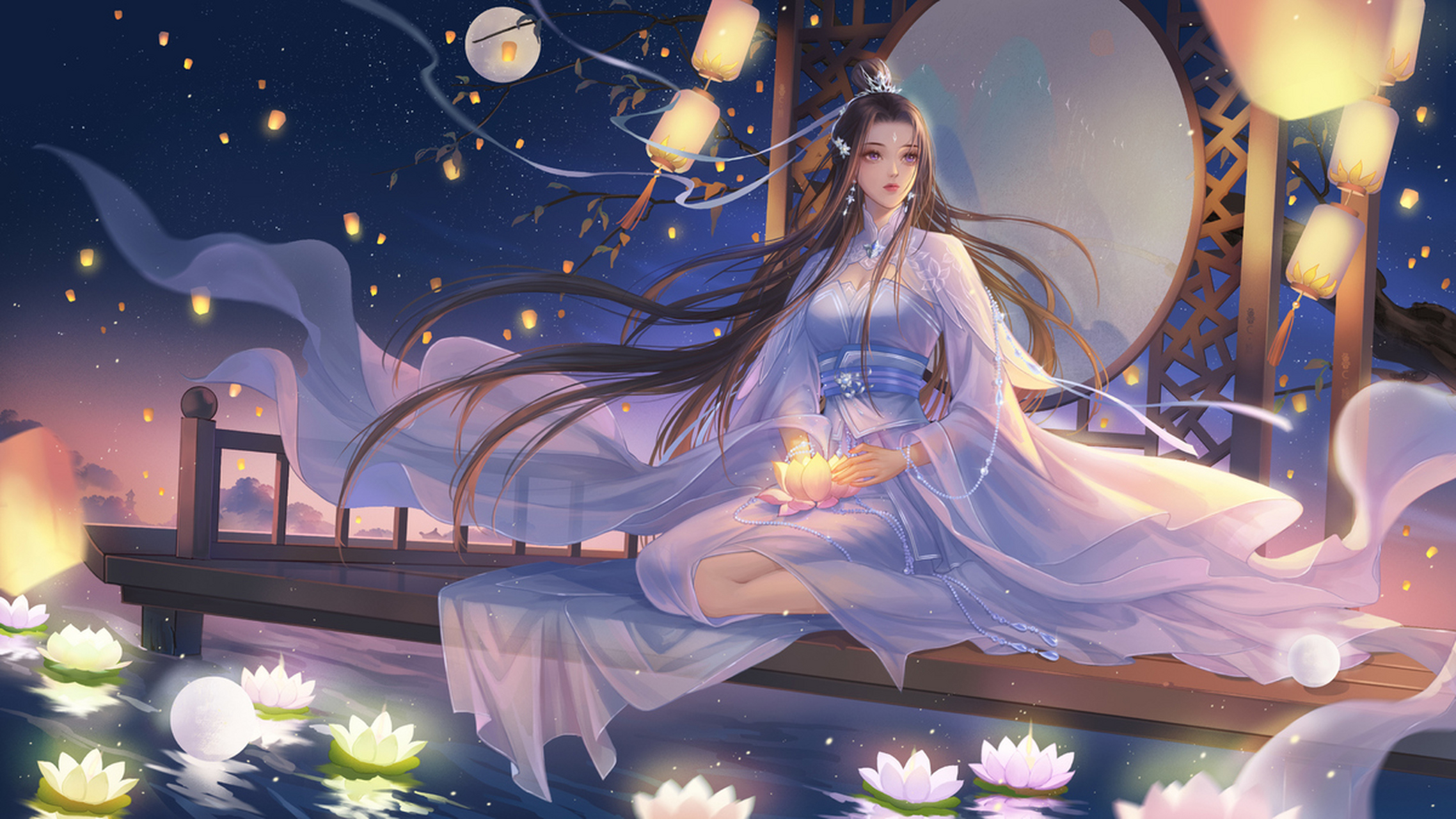 诛仙陆雪琪 插画师:-鲁c- #古风插画