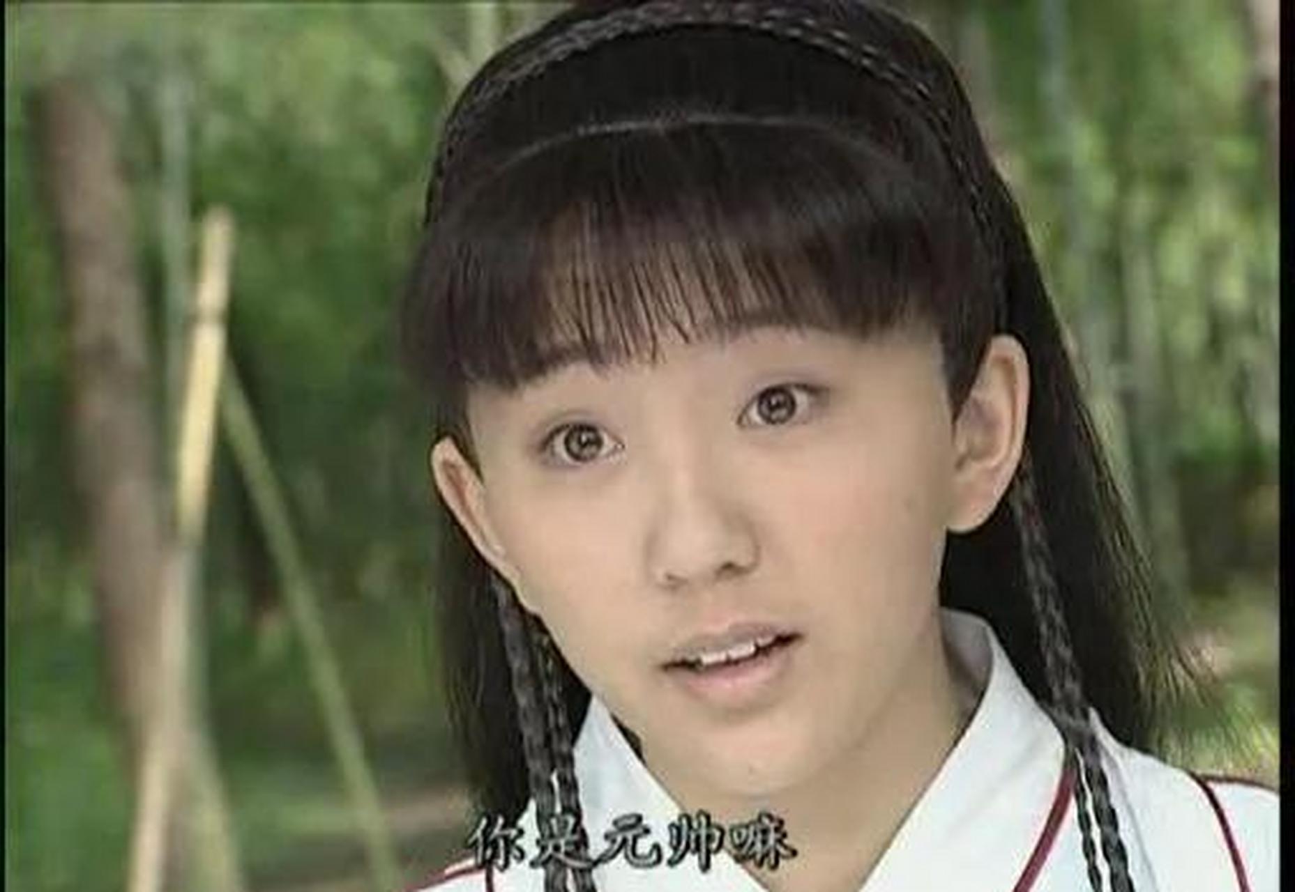 张辰,五官很有特点,感觉就是等比例放大 不过气质确实发生了特别大的