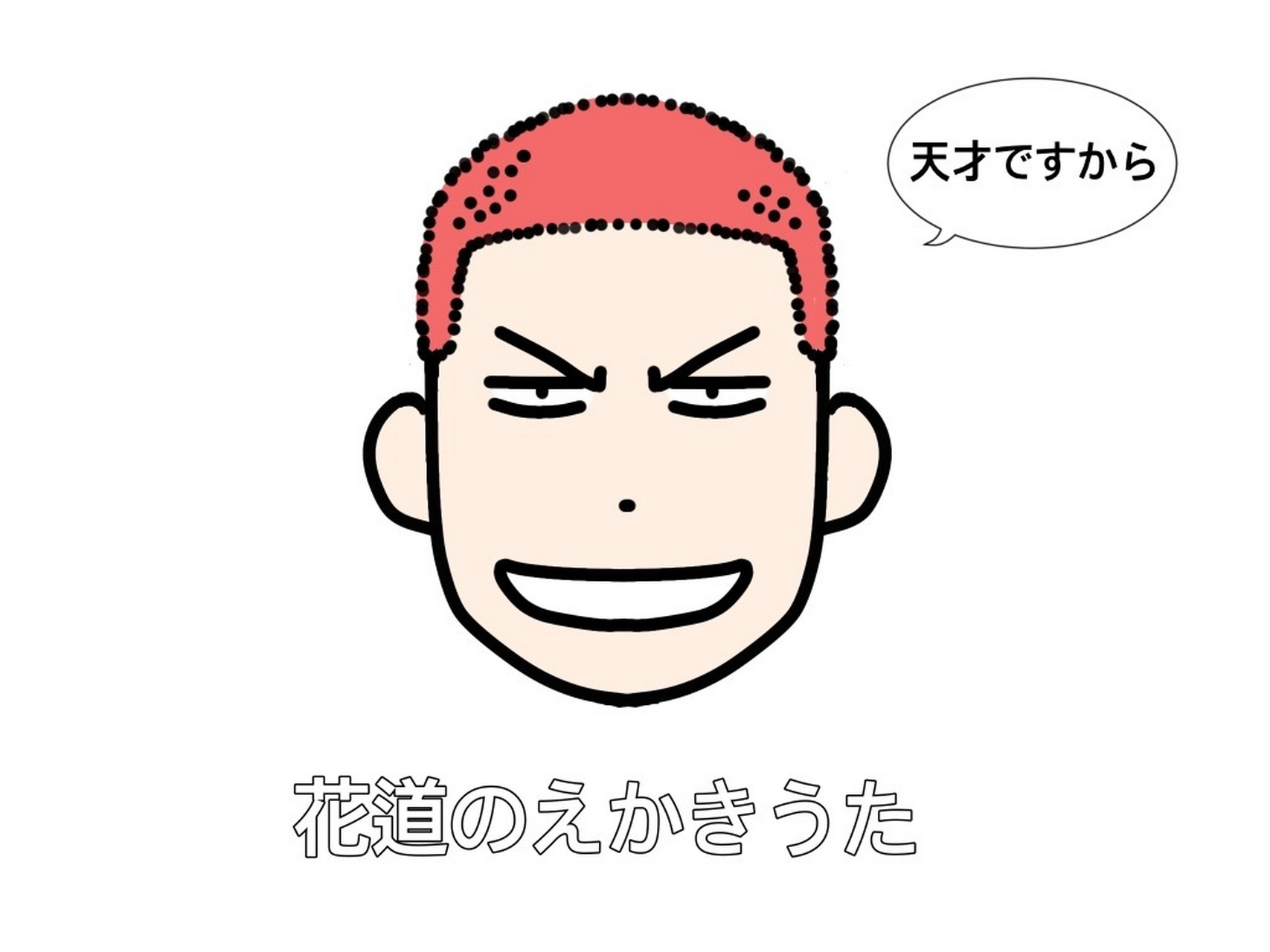 灌篮高手# 简简单单,一学就会的q版简笔画,来画一组湘北五虎吧 [打