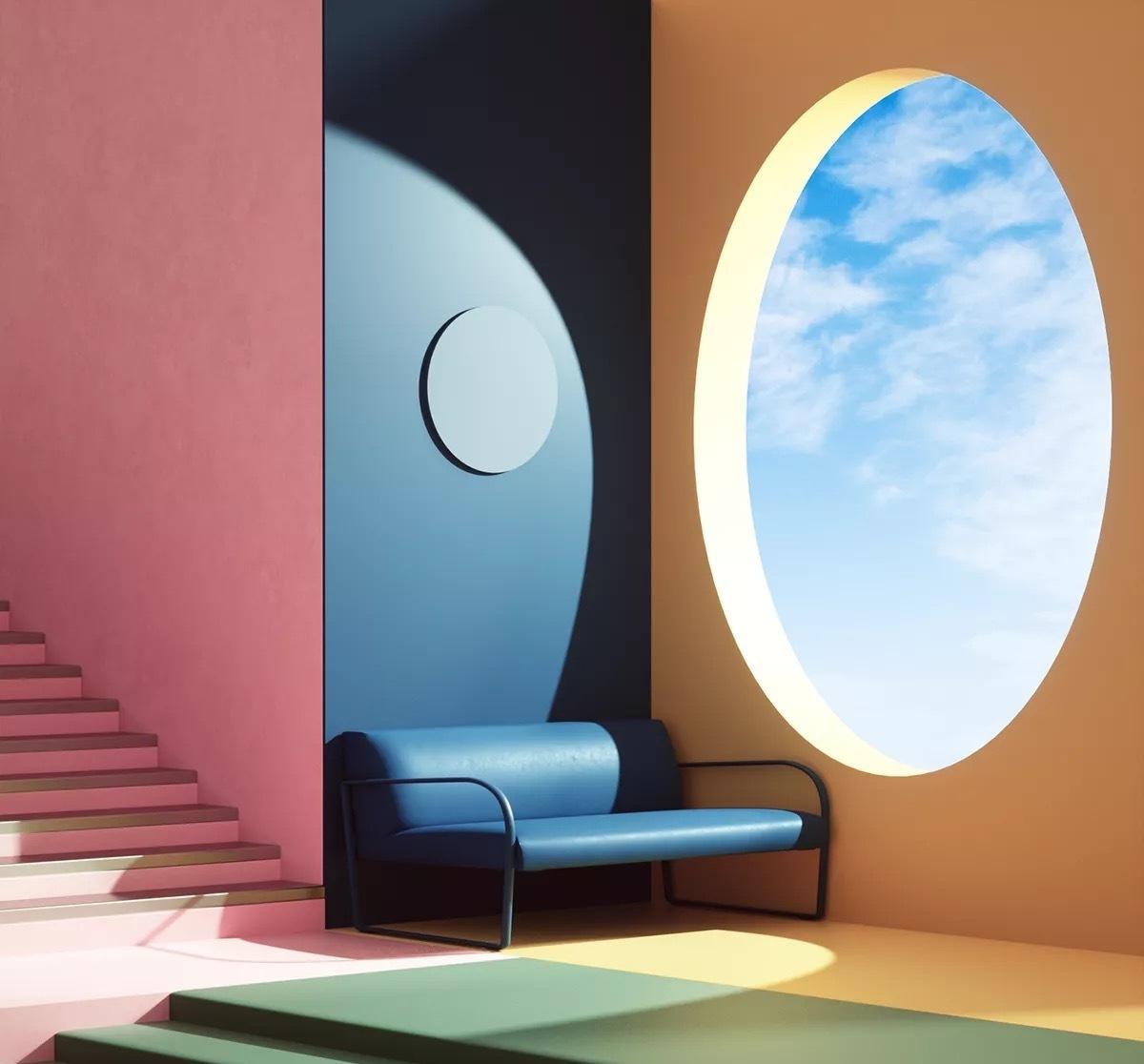 创意马卡龙家居色彩搭配,很赞!