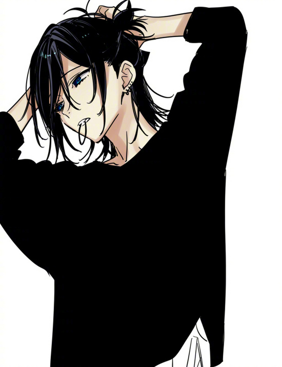 堀与宫村#  萩原ダイスケ绘制的宫村伊澄4月17日生日贺图95 新作