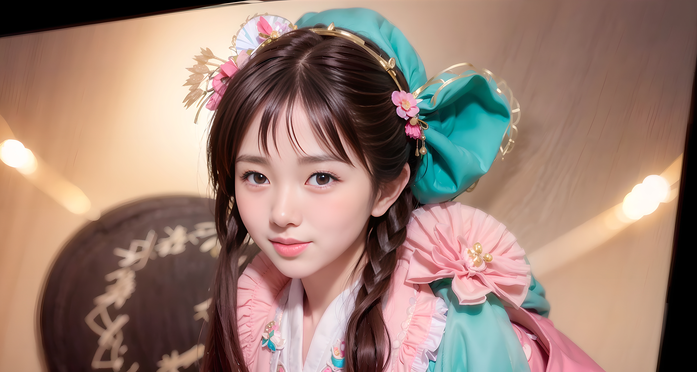 ai美女-古装打扮的美少女(2)#ai# #ai绘画