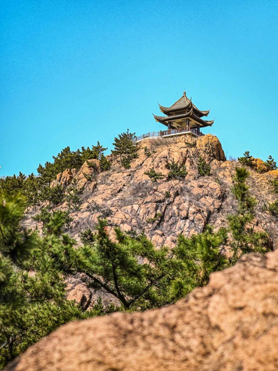 青岛老虎山|除了浮山这里也可以爬山看大海  第一次知道青岛还有一个