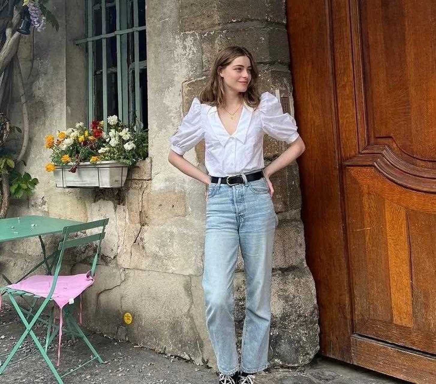 德国时尚博主气质穿搭街拍