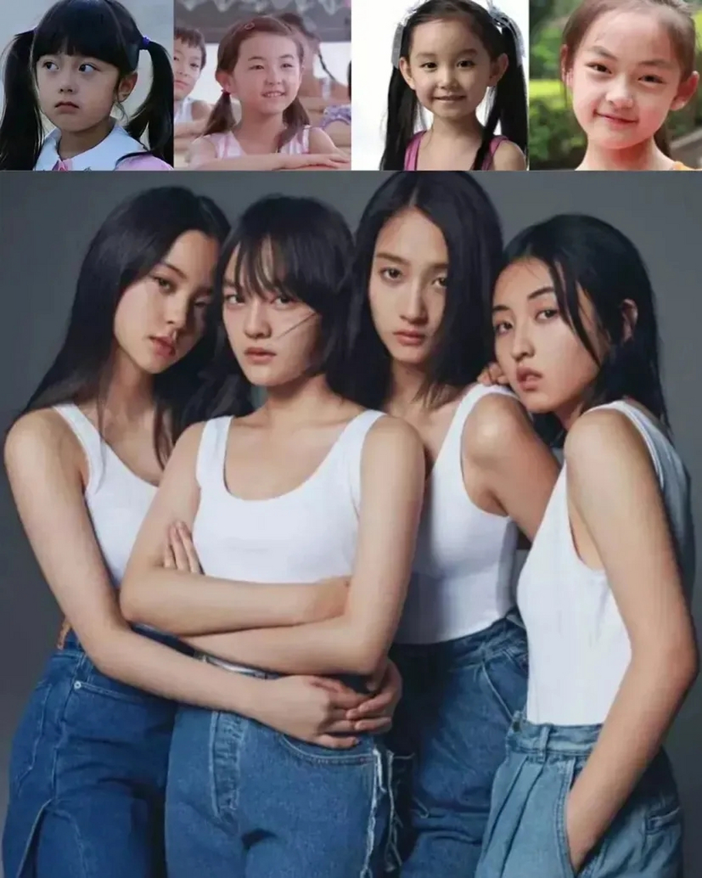 这些00后的四小花旦,在未来谁将成为最有钱的过的明星?