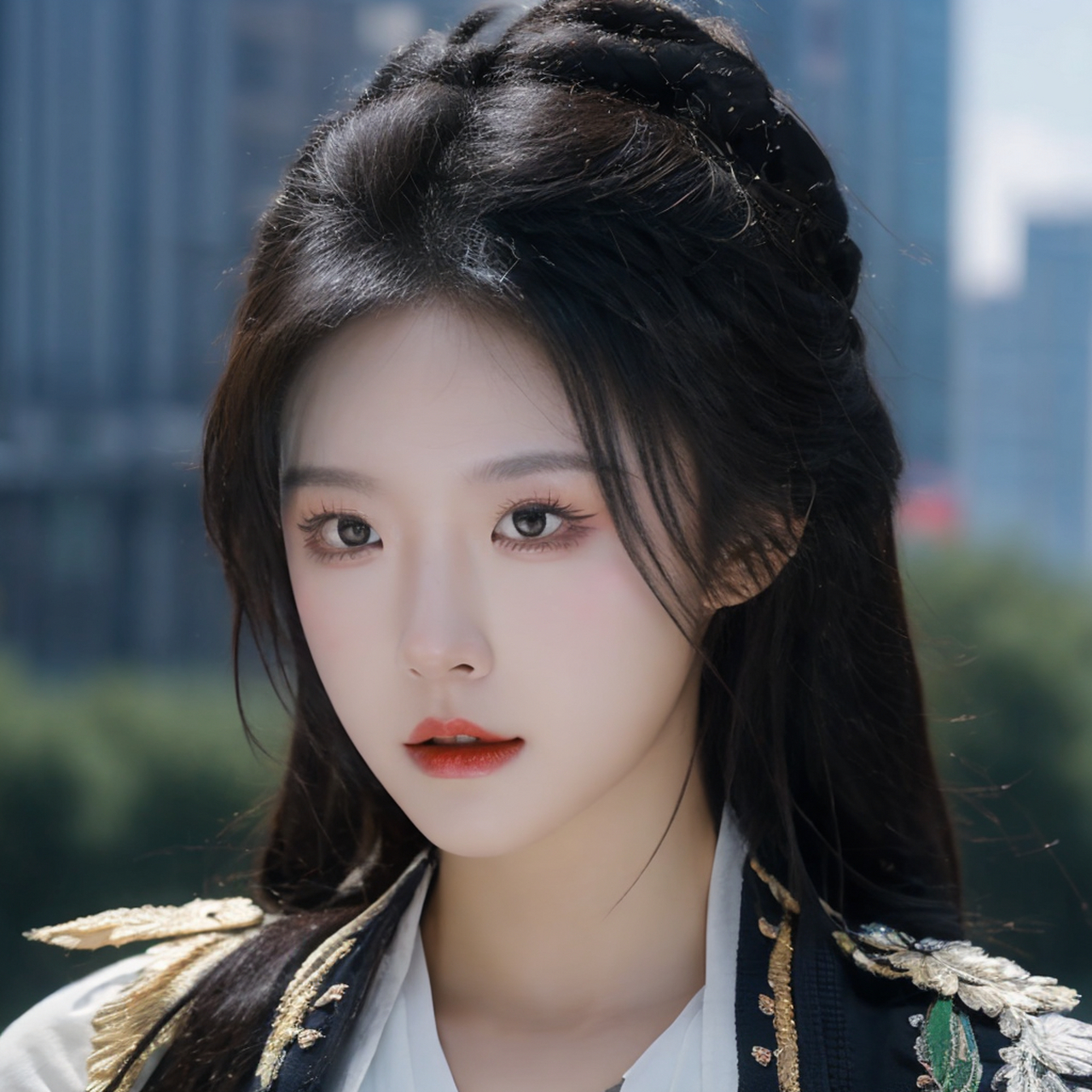 古装,美女,半身照 #养眼美女